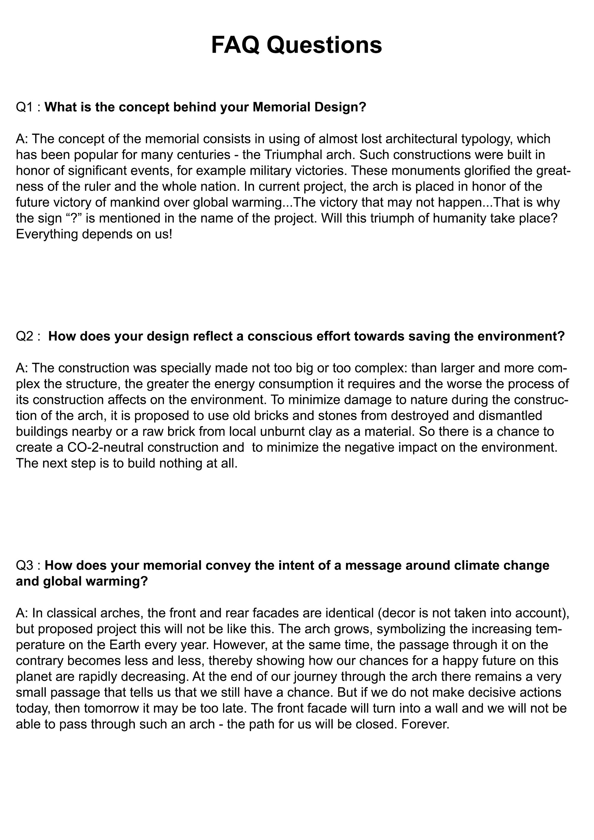 FAQ 1