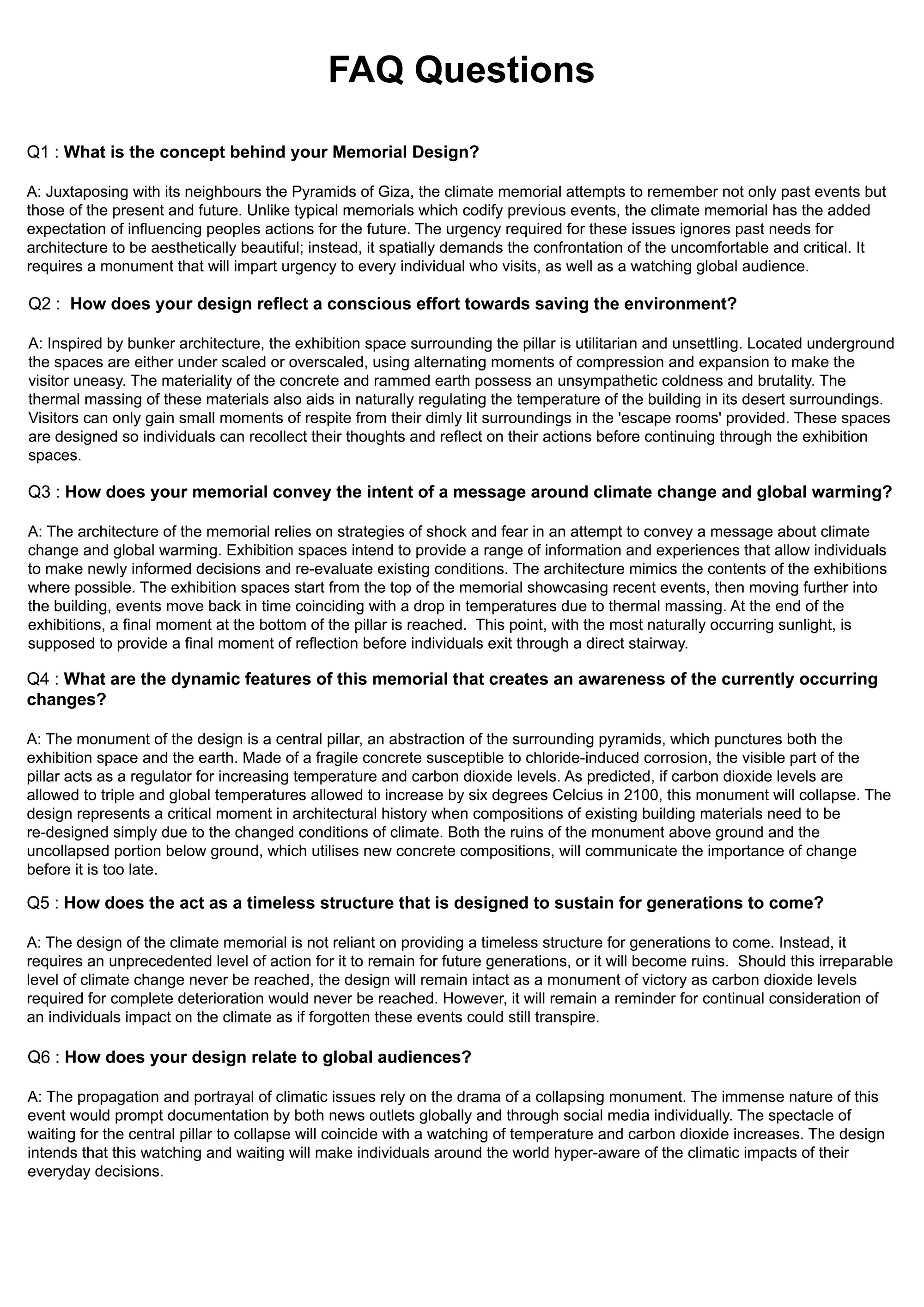 FAQs