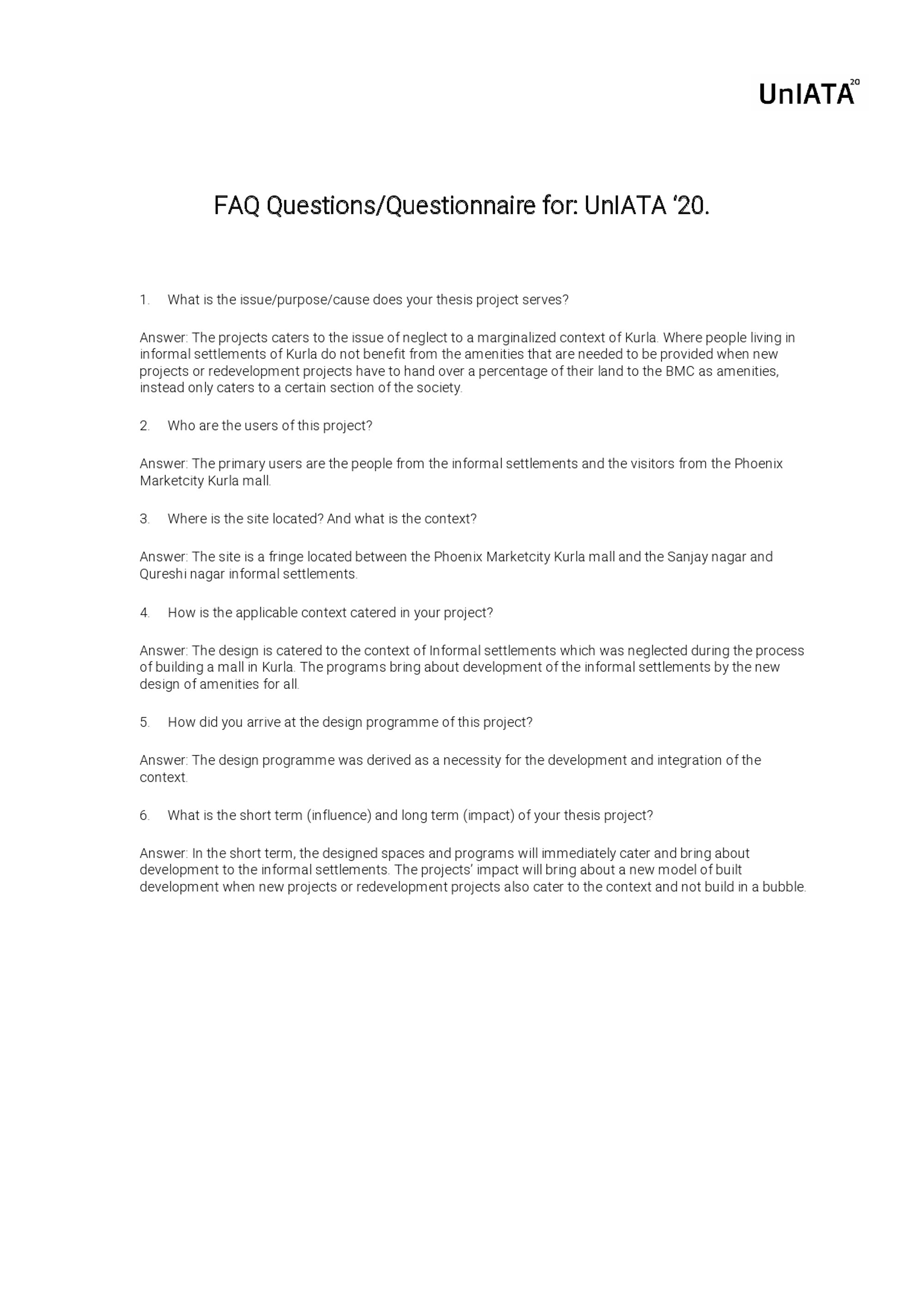 FAQ
