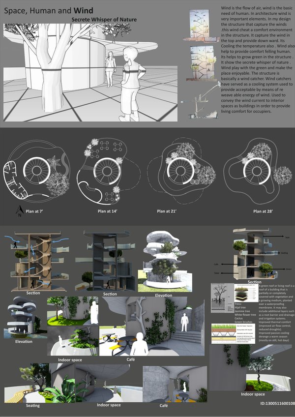 Space, Human and Wind