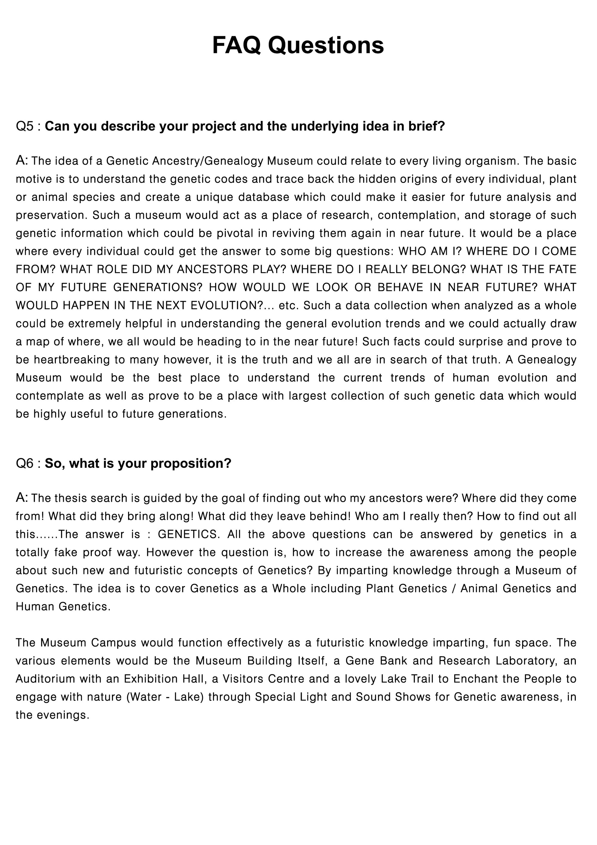 FAQ Sheet 2