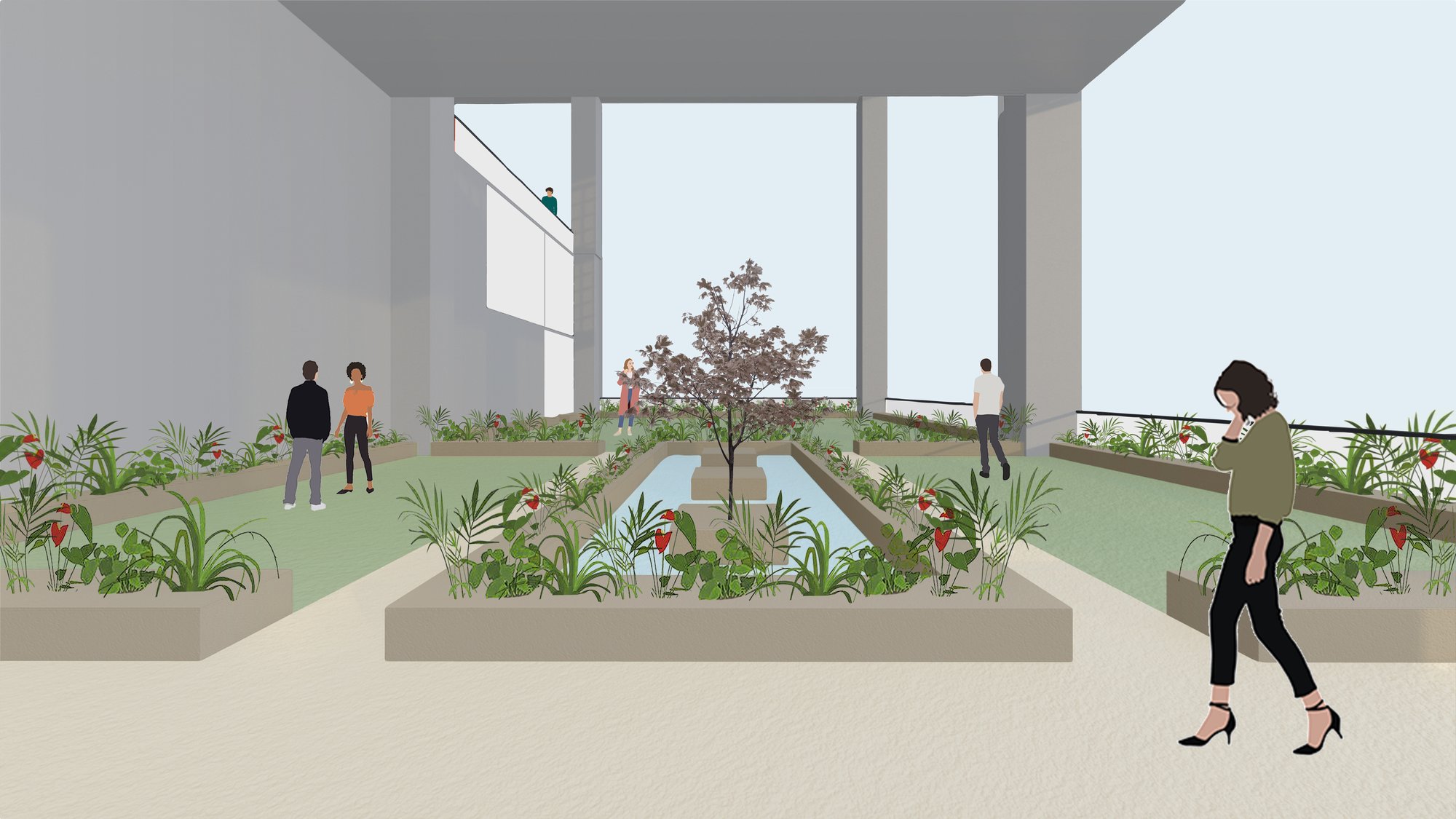 GREEN SPACE AT RECREATIONAL AREA
