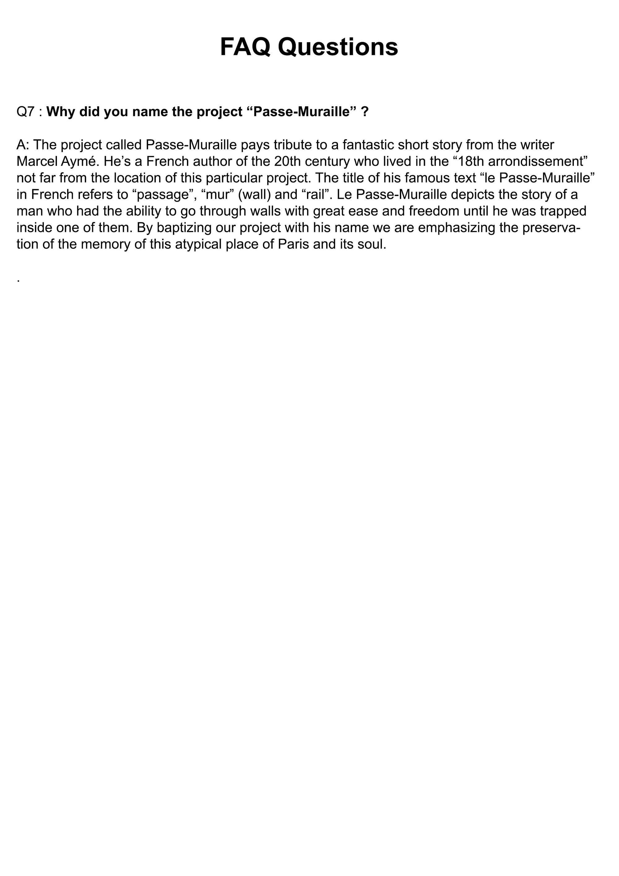 FAQ 3