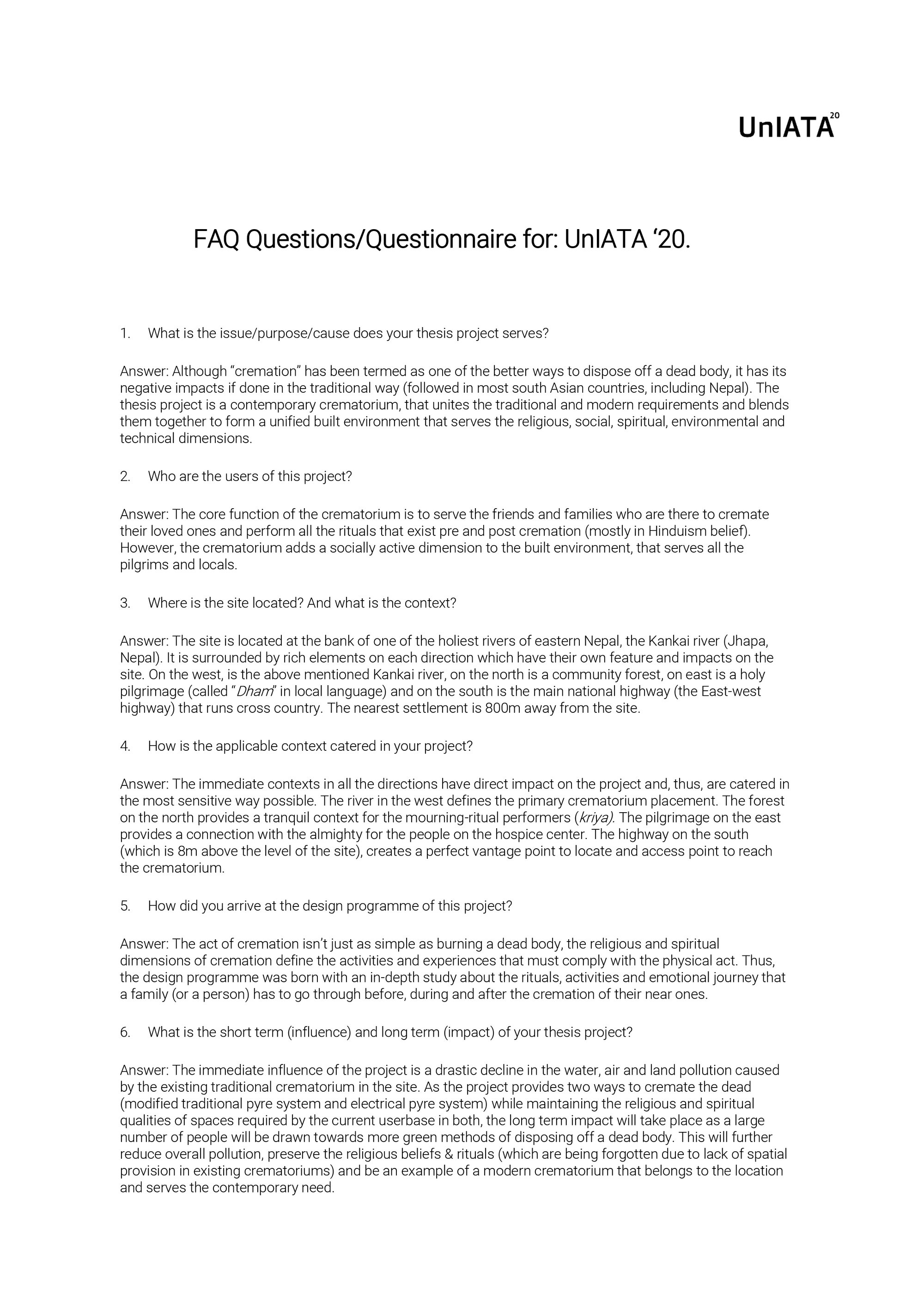 FAQ 1