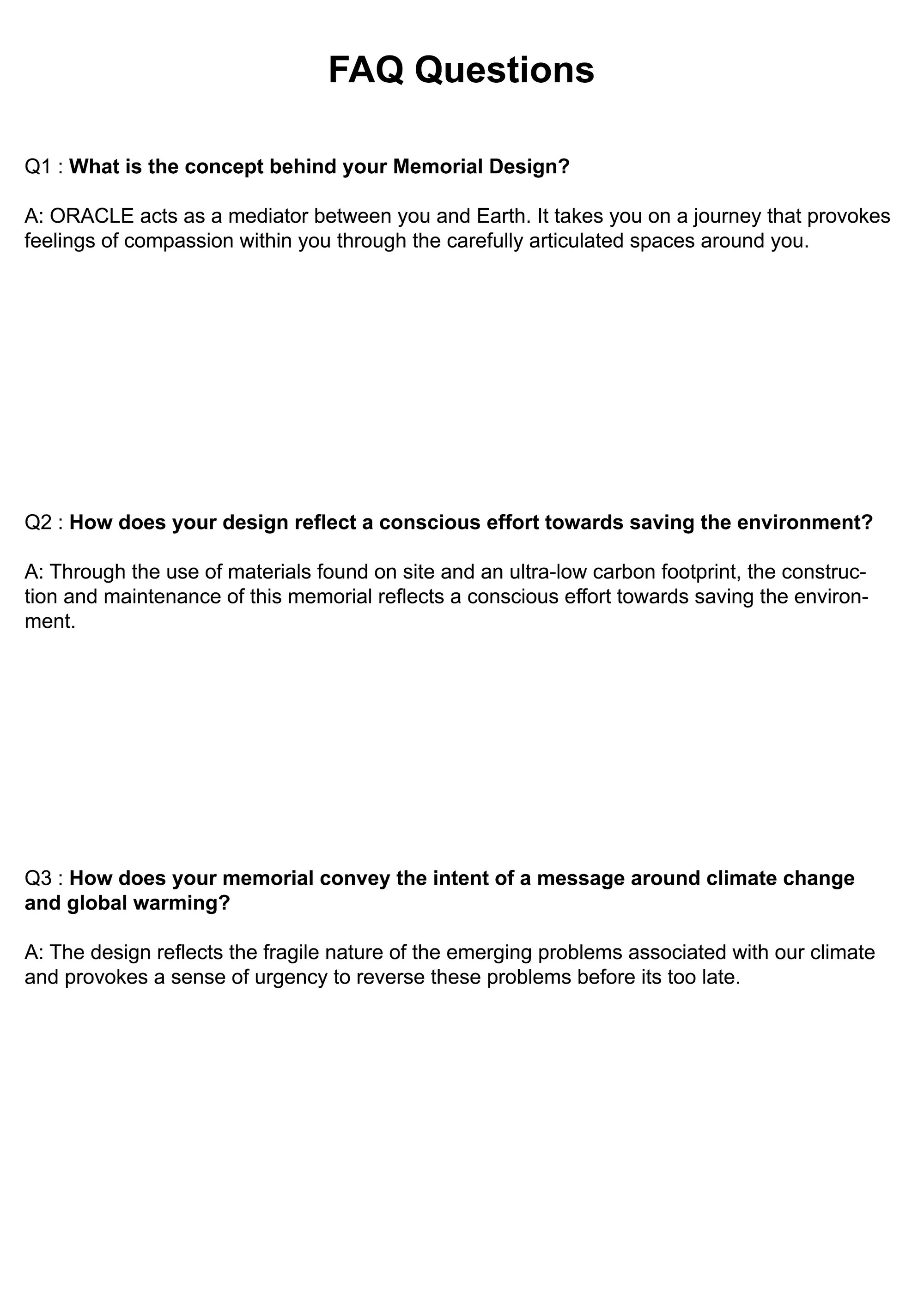 FAQ 1