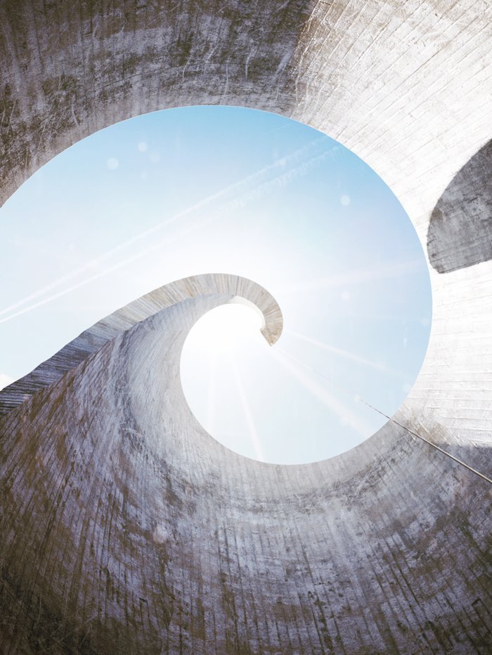 The spiral of the beginning and the end.