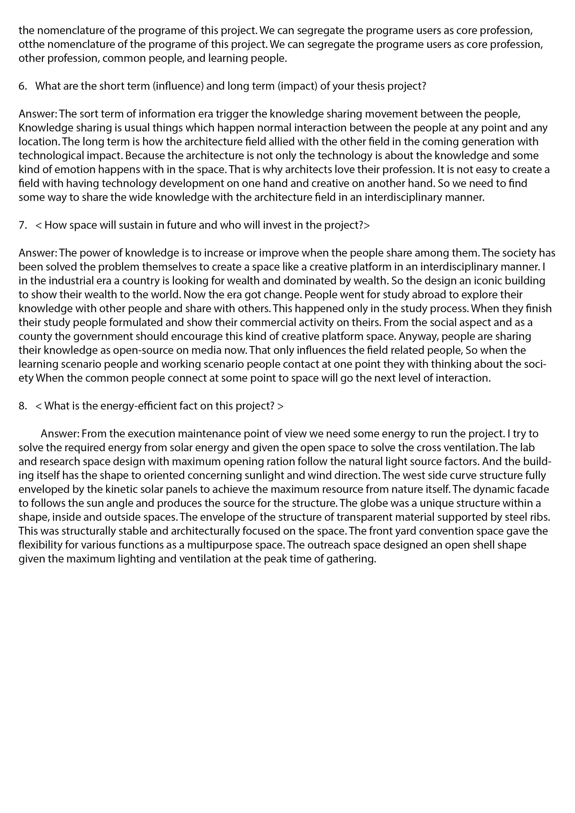 FAQ answer