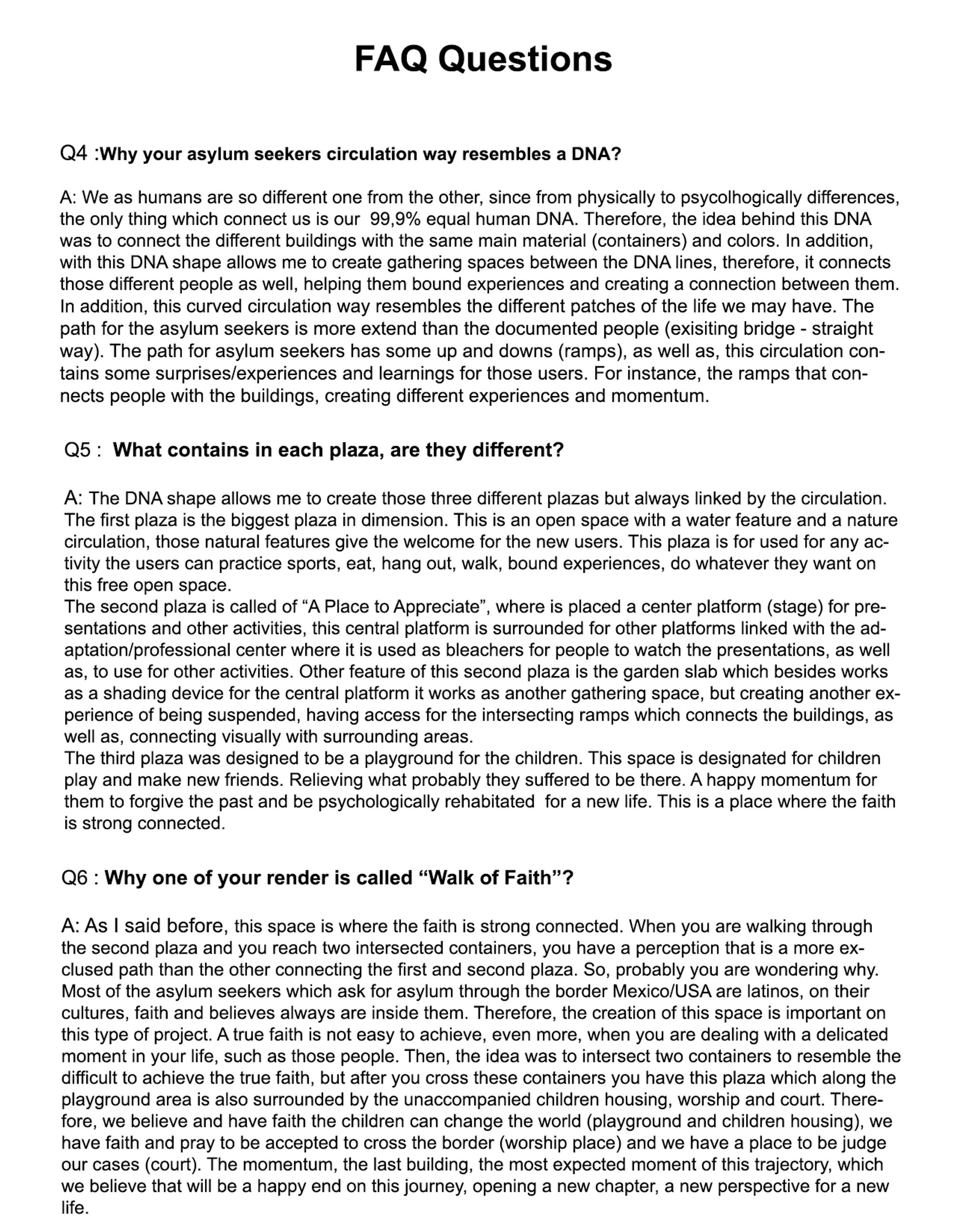 BNP FAQ question 4-6