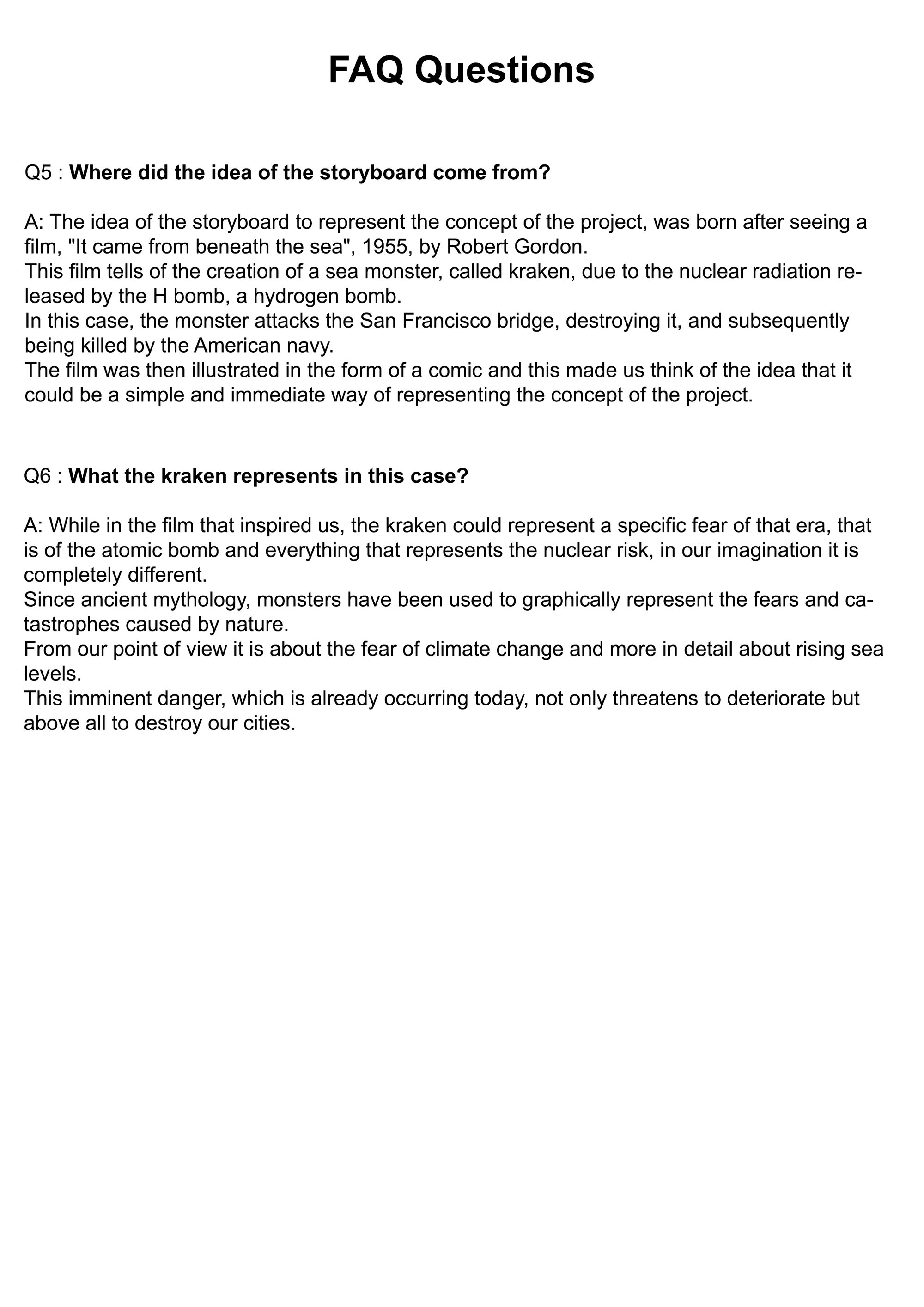 FAQ