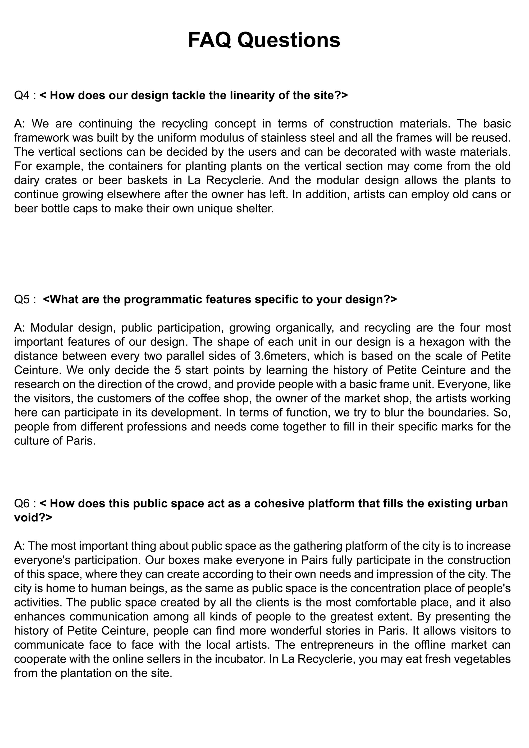 FAQ