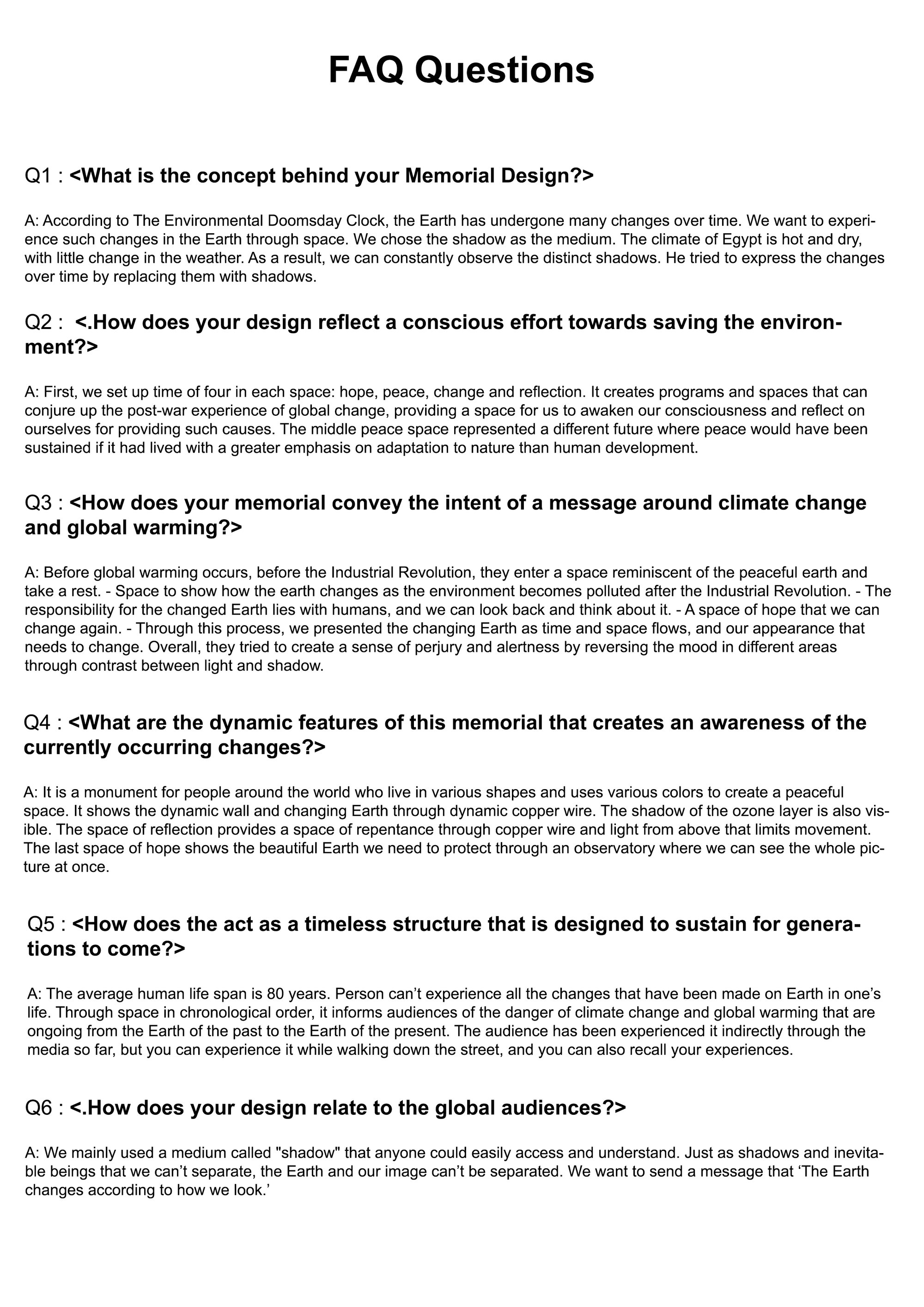 FAQ