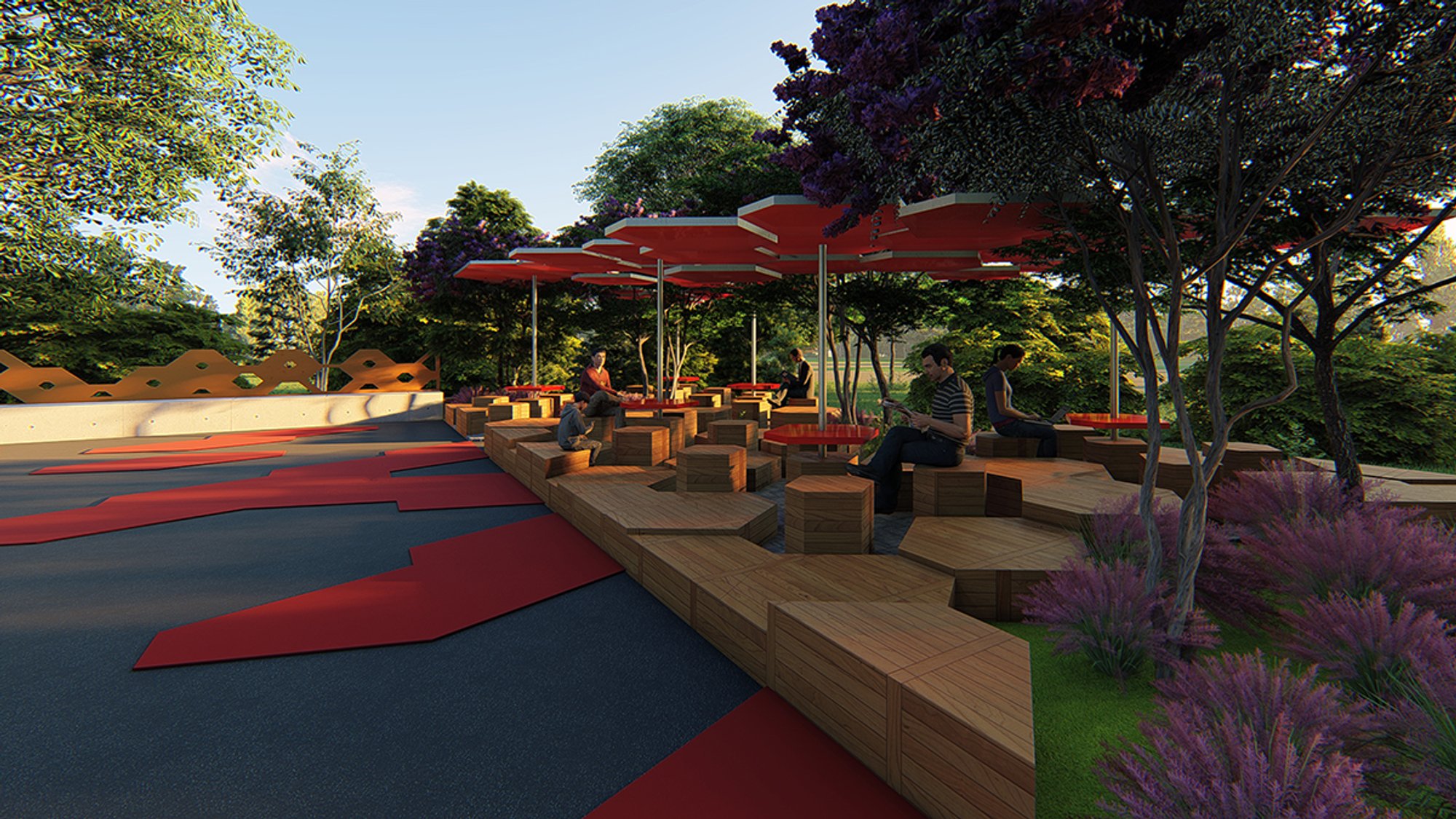 Multi function public space