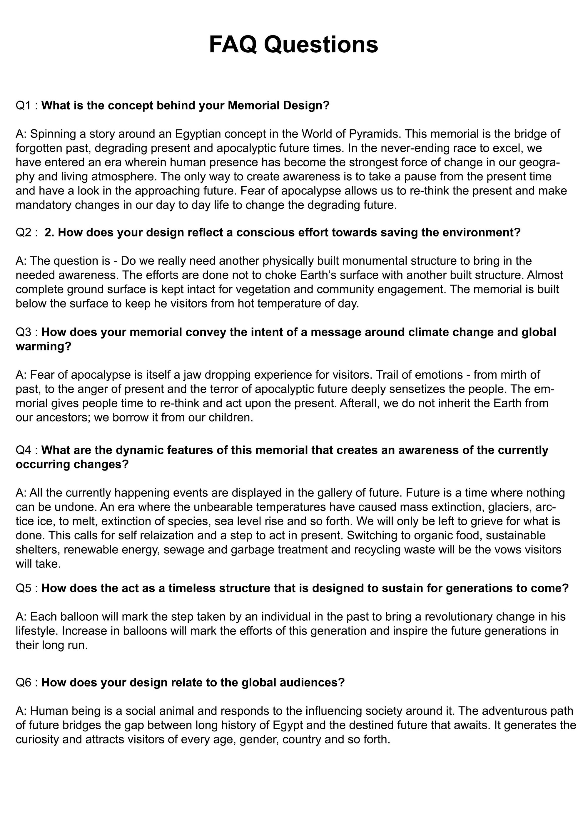 FAQs