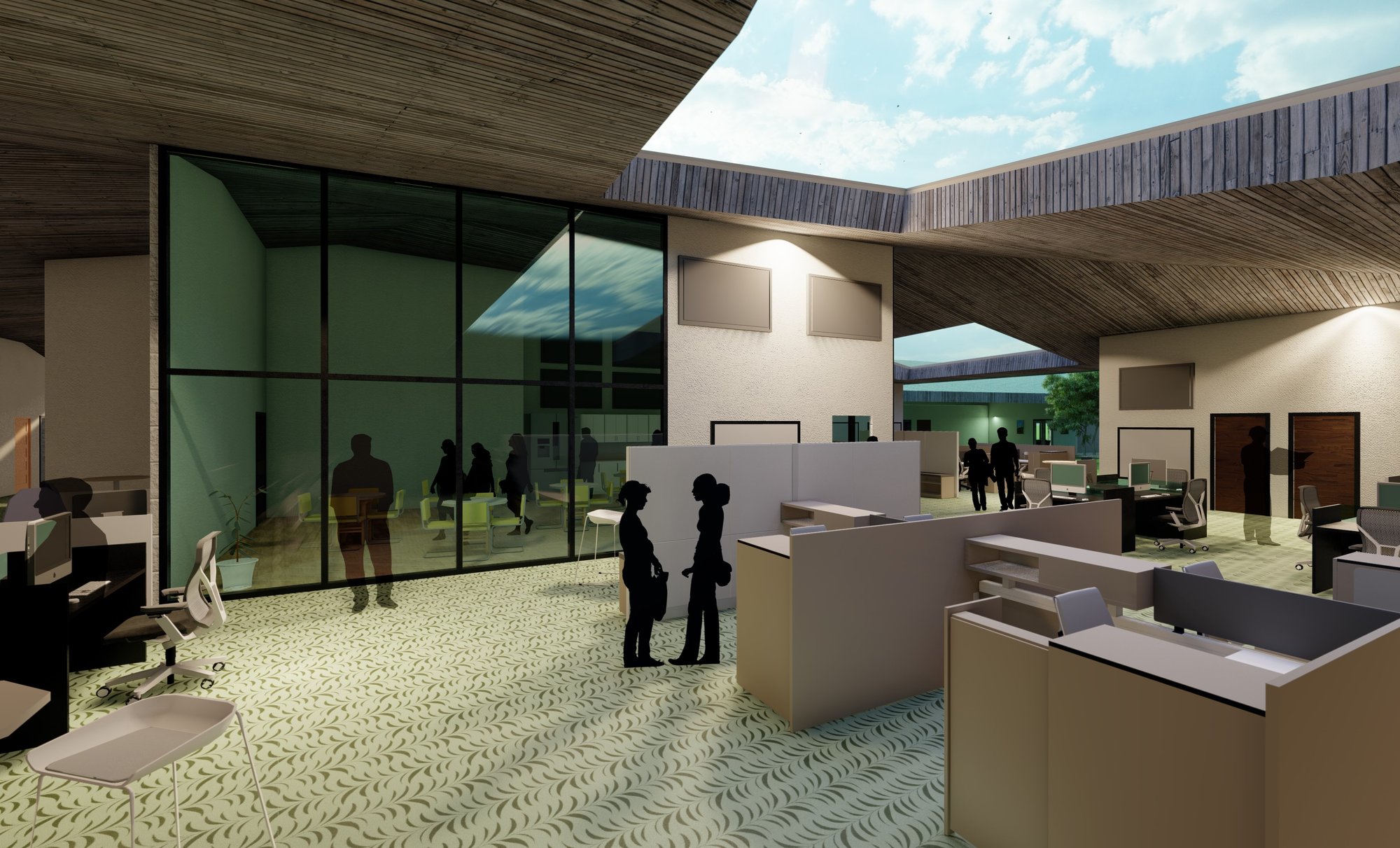 ADMINISTRATIVE BLDG RENDERING