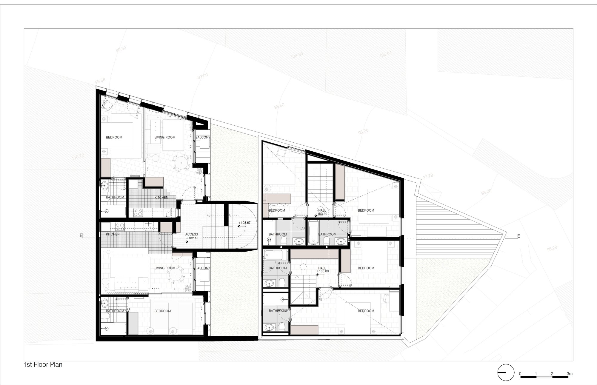 1º Floor Plan