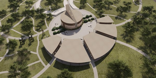 Eco Chapel in Ethiopia - Green Circle