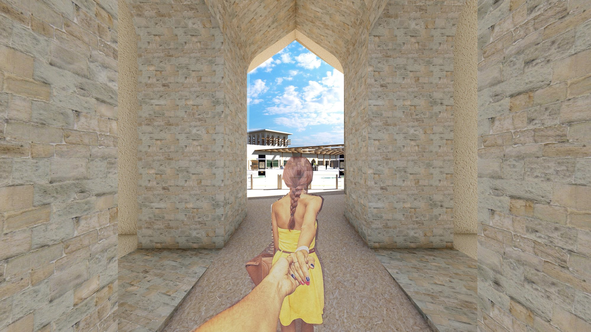Inside gate