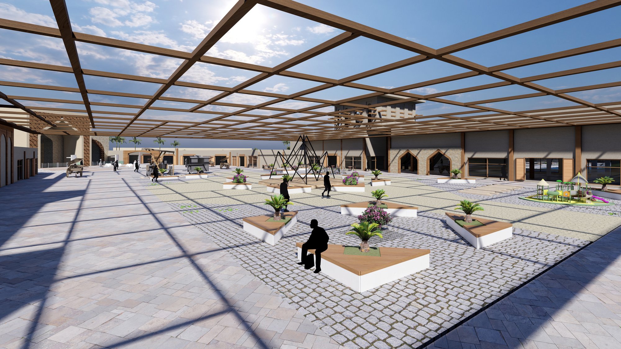 Gathering plaza