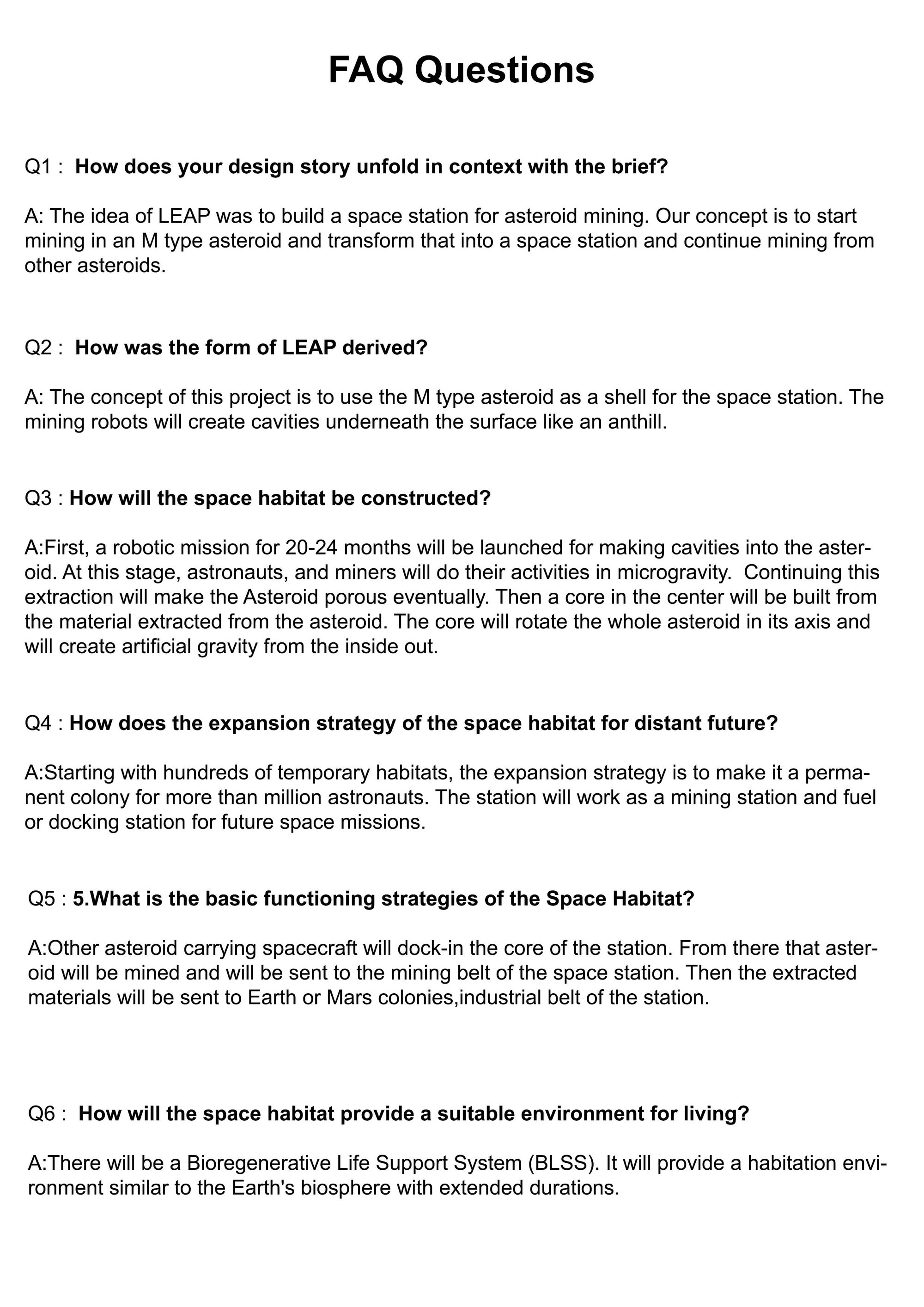 FAQ