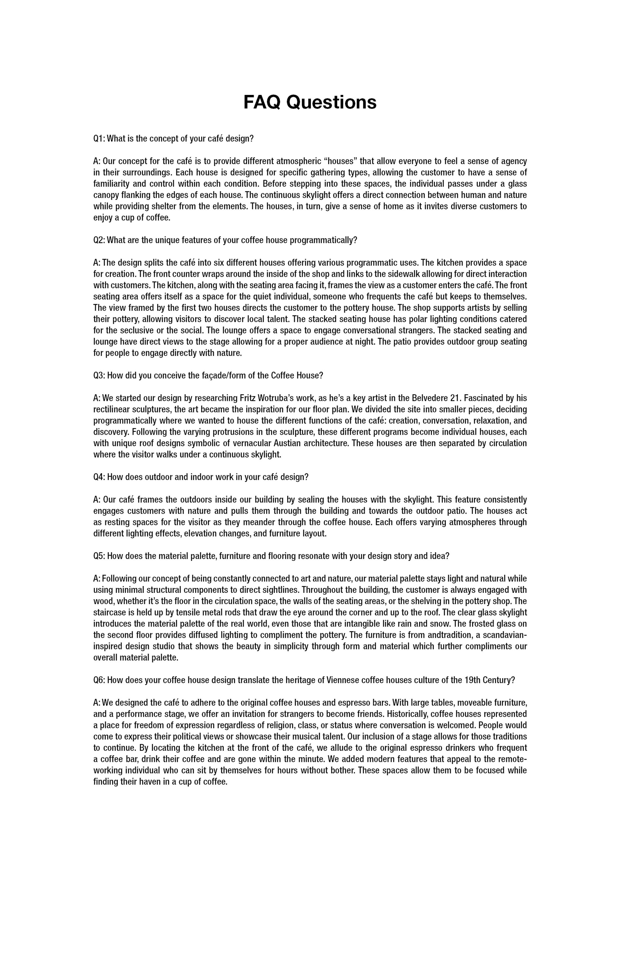 Village Coffee - FAQ