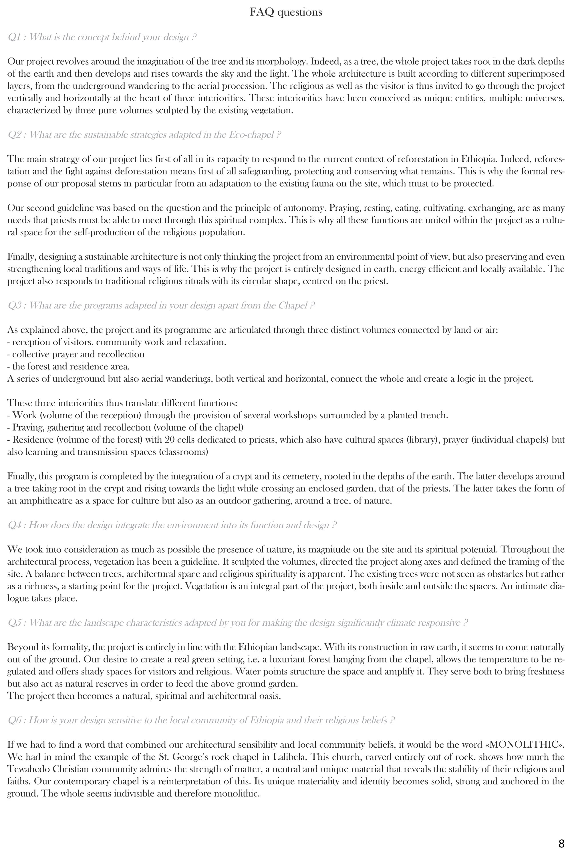 FAQ questions