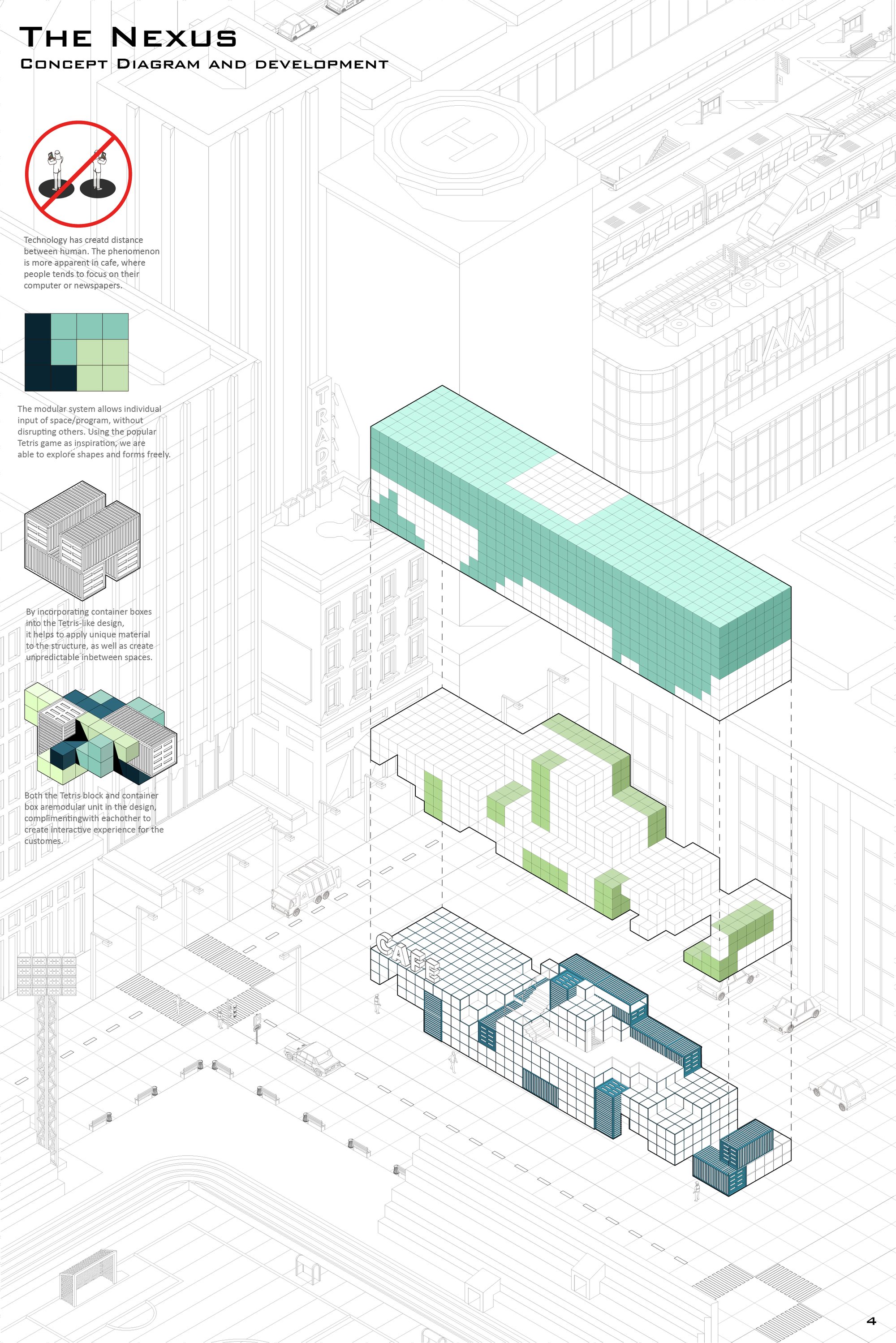 Concept and development diagram