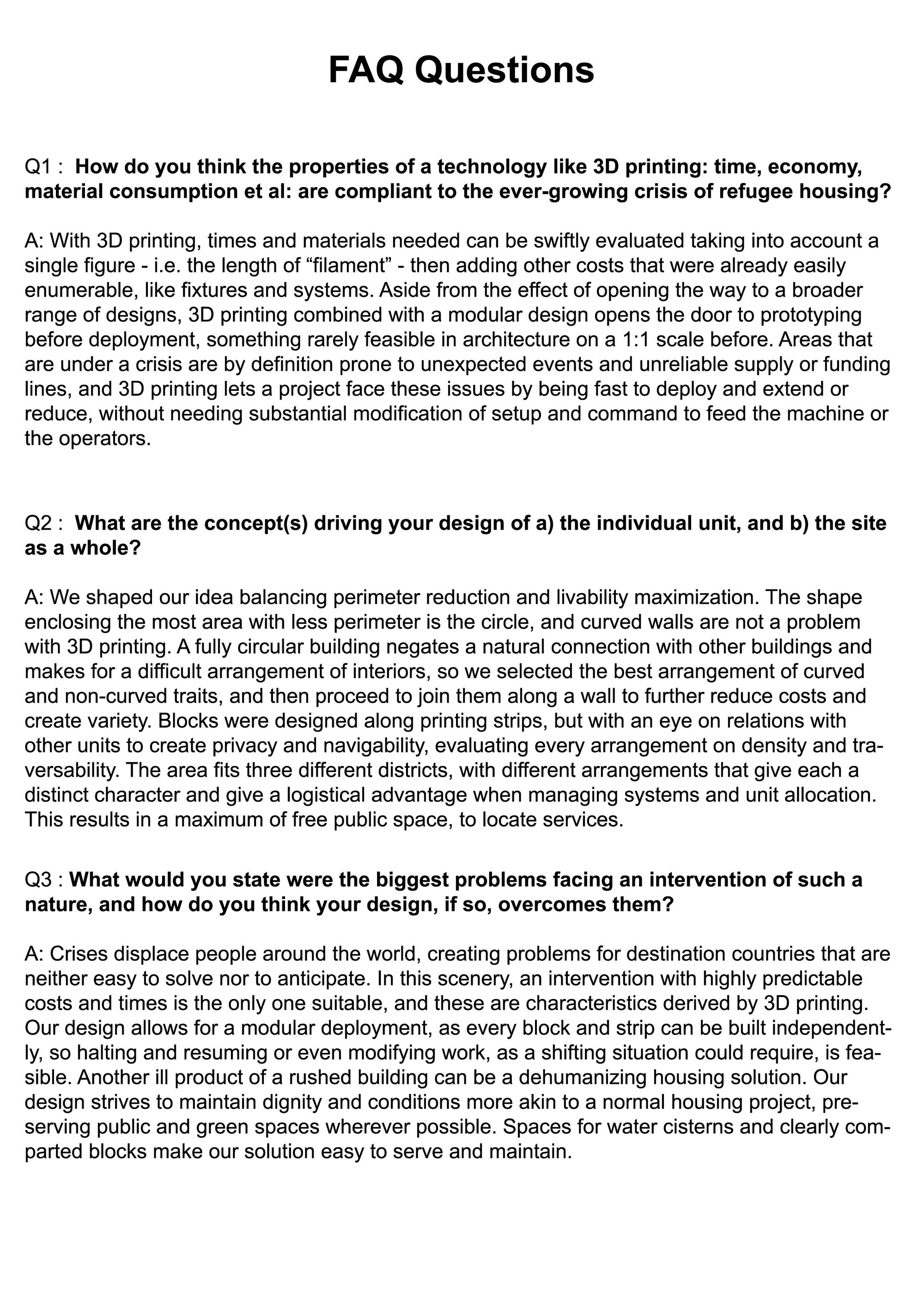 FAQ 1
