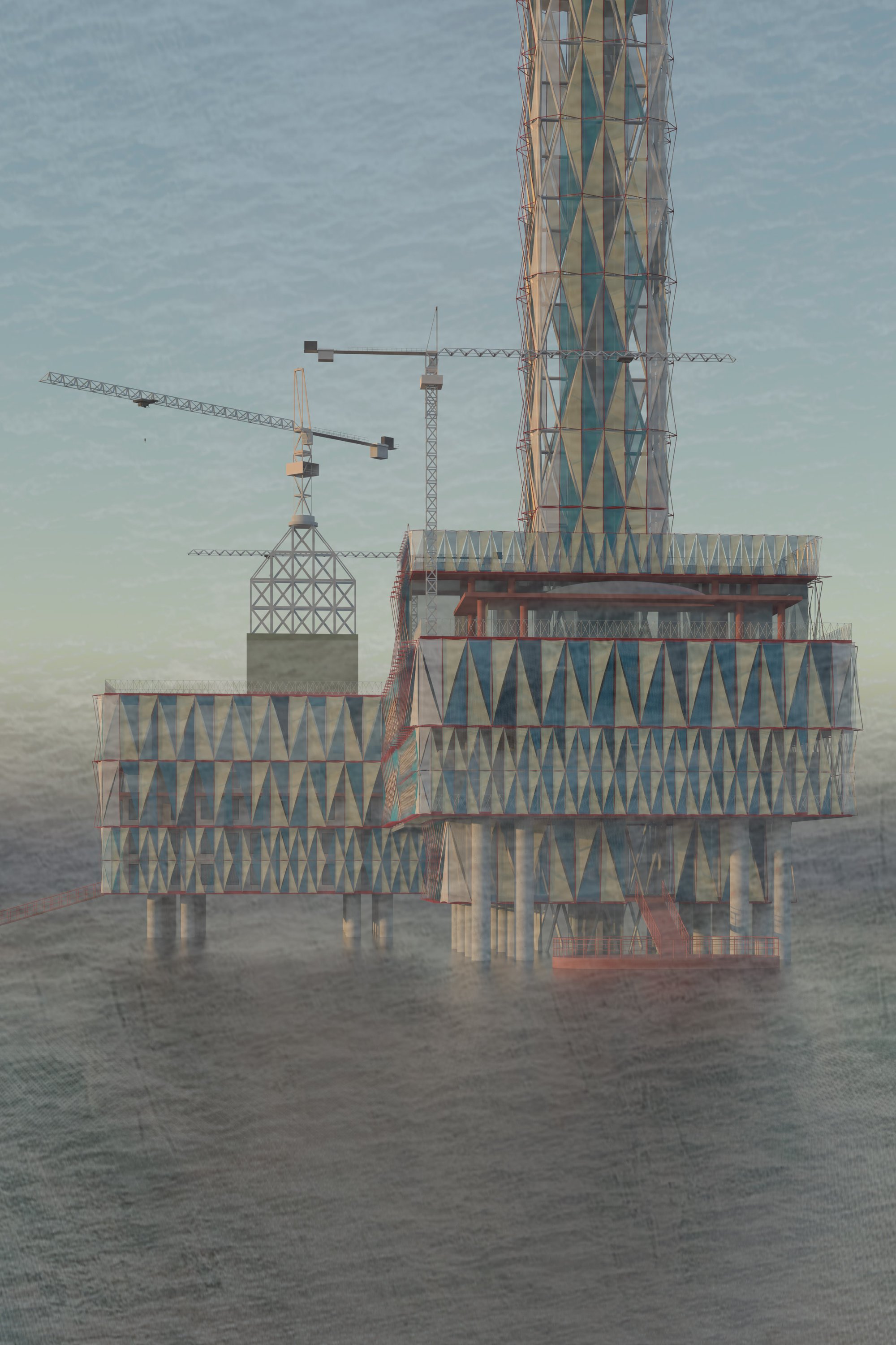 Palazzo Navale at Dawn