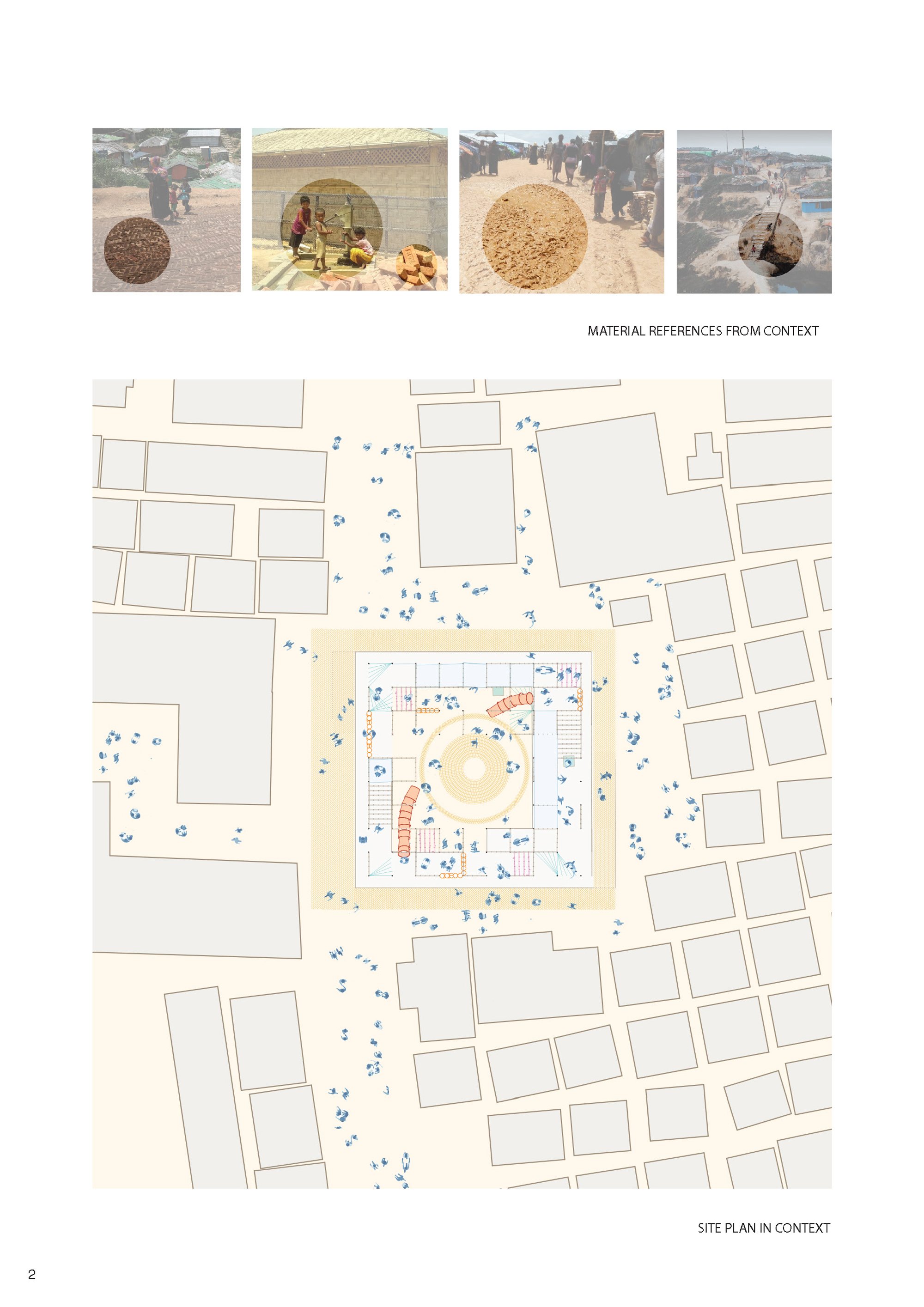 Plan + Material References