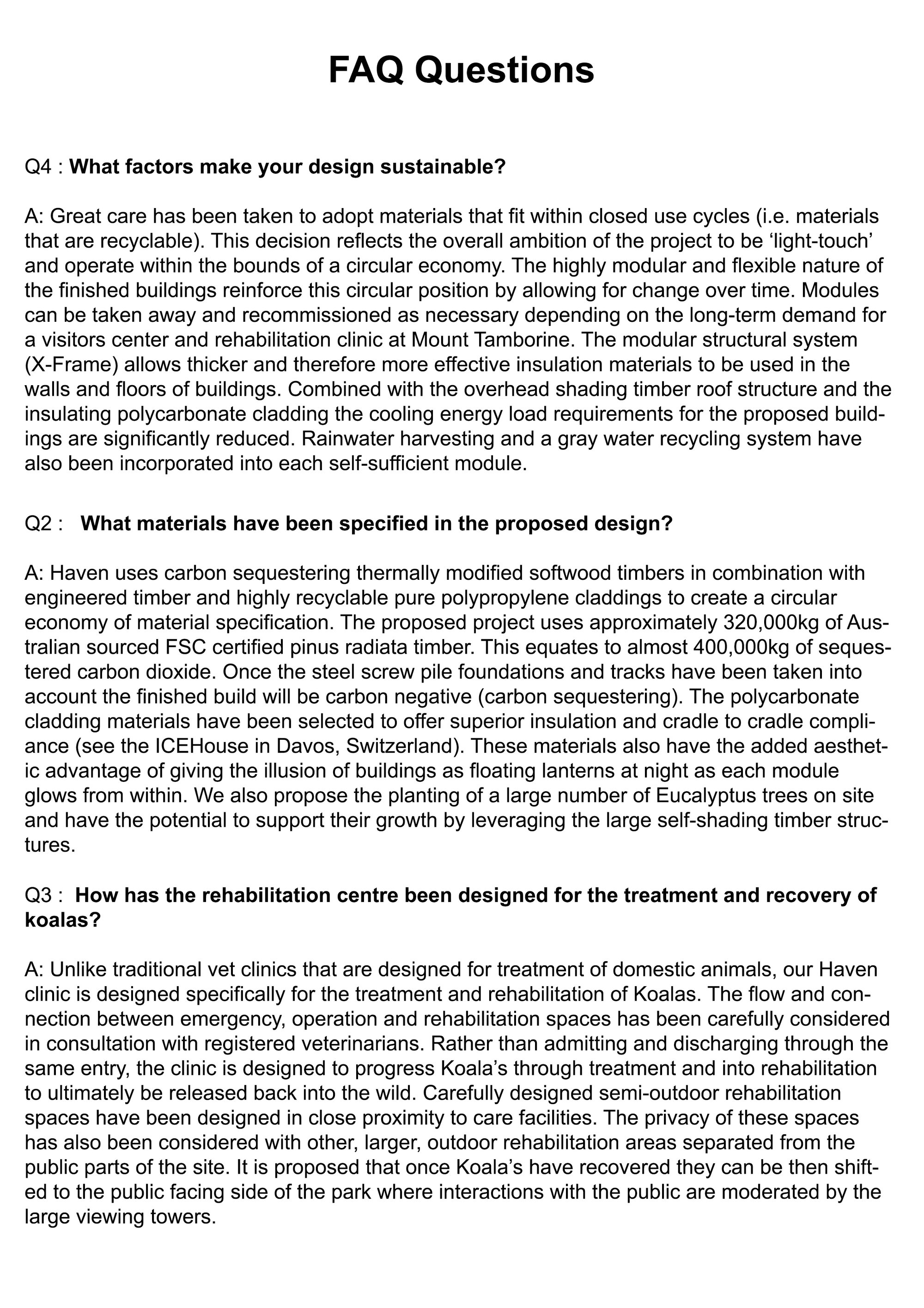FAQ Haven Page 2