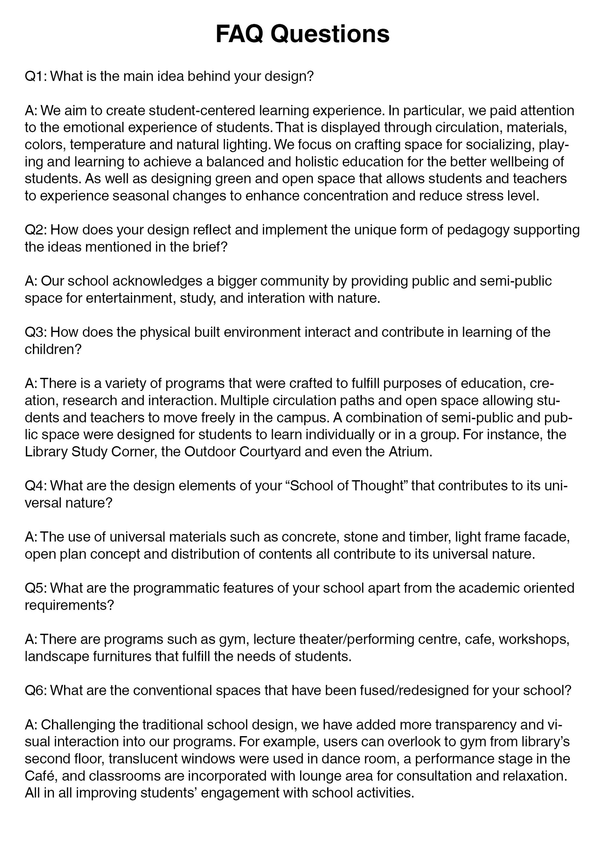 FAQ