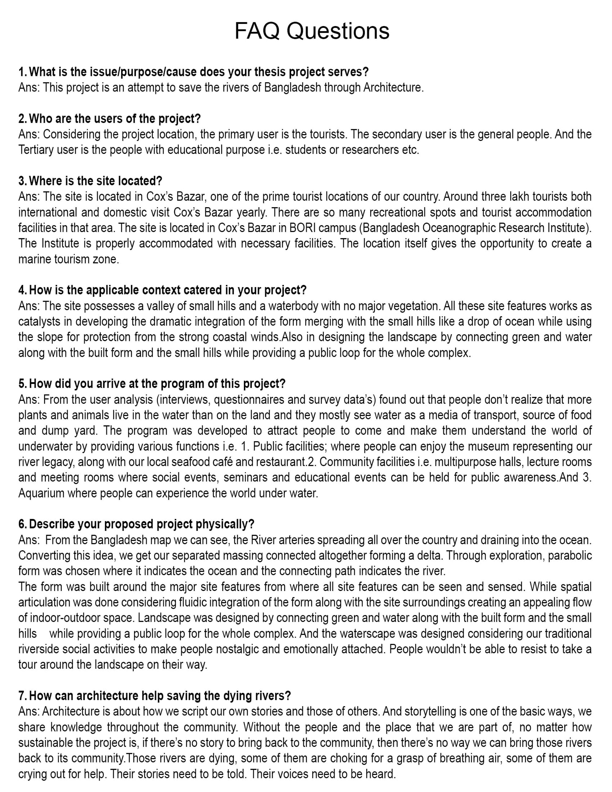 FAQ 1