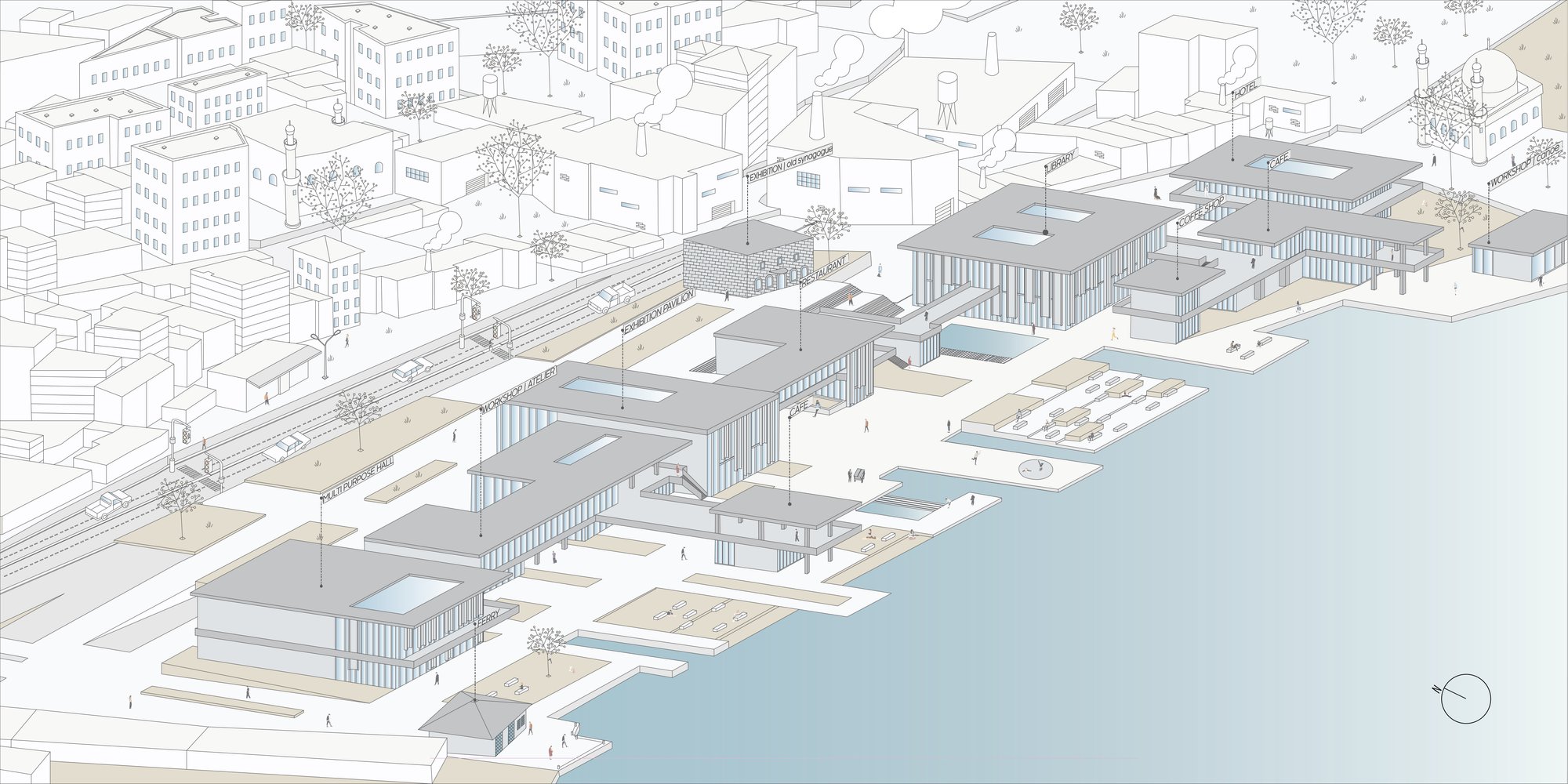Axonometric View of the Project