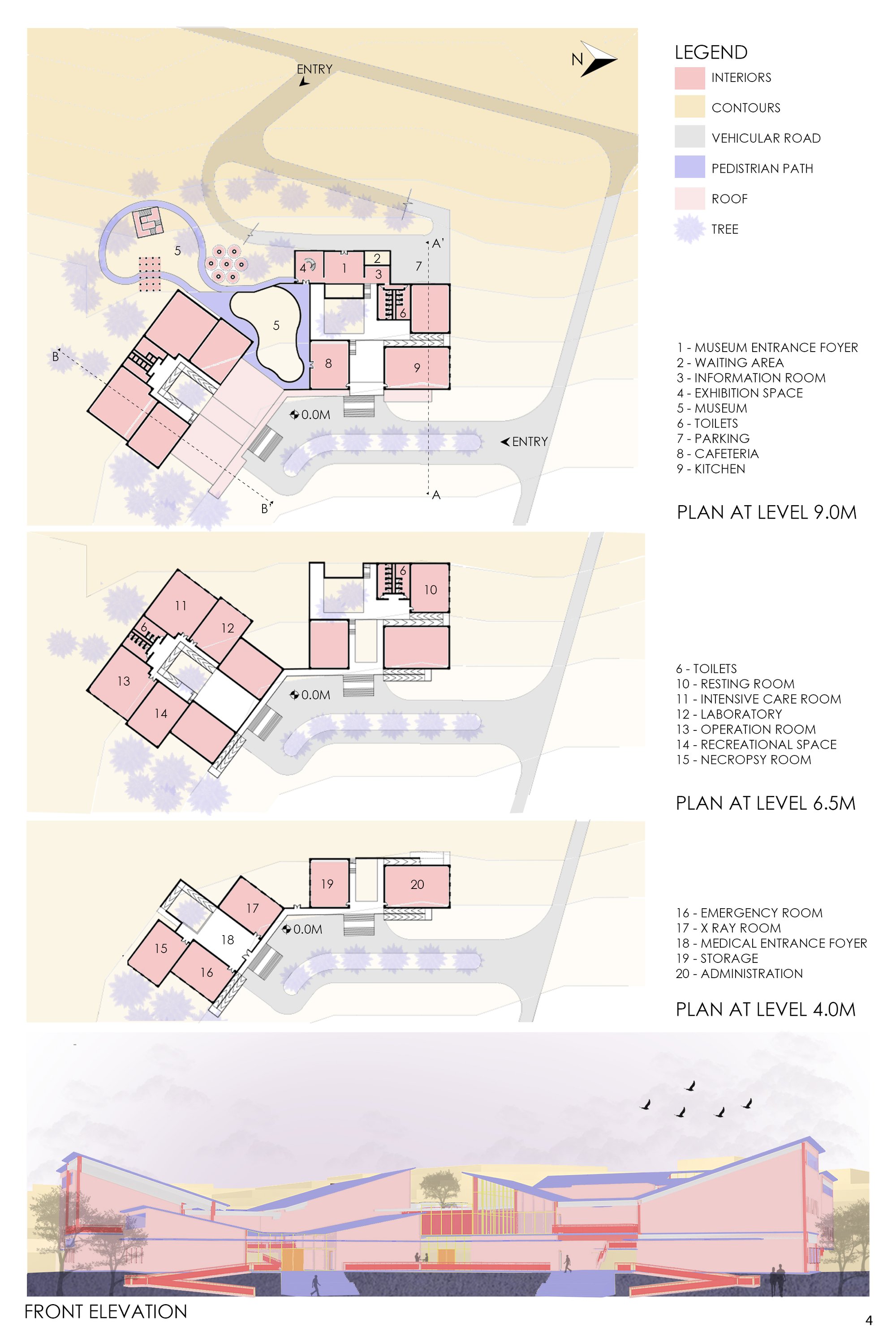 PLANS AND ELEVATION