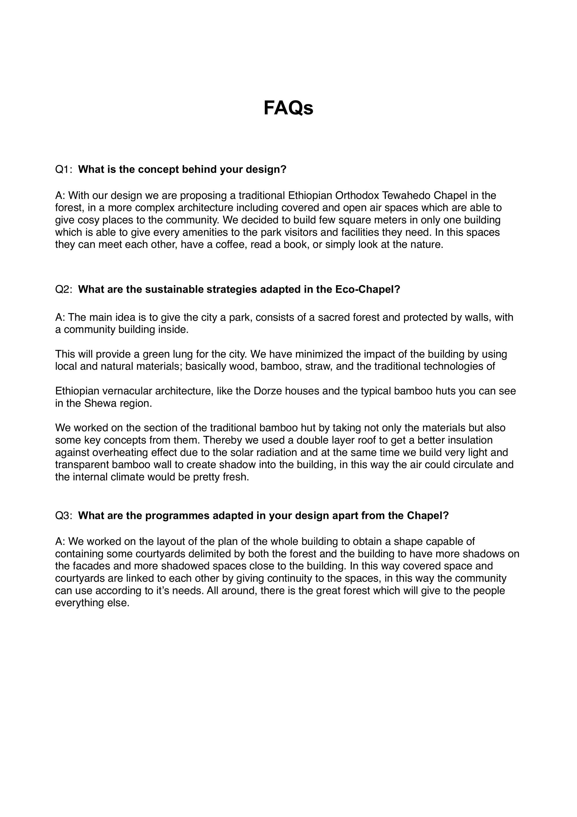 FAQ Answers