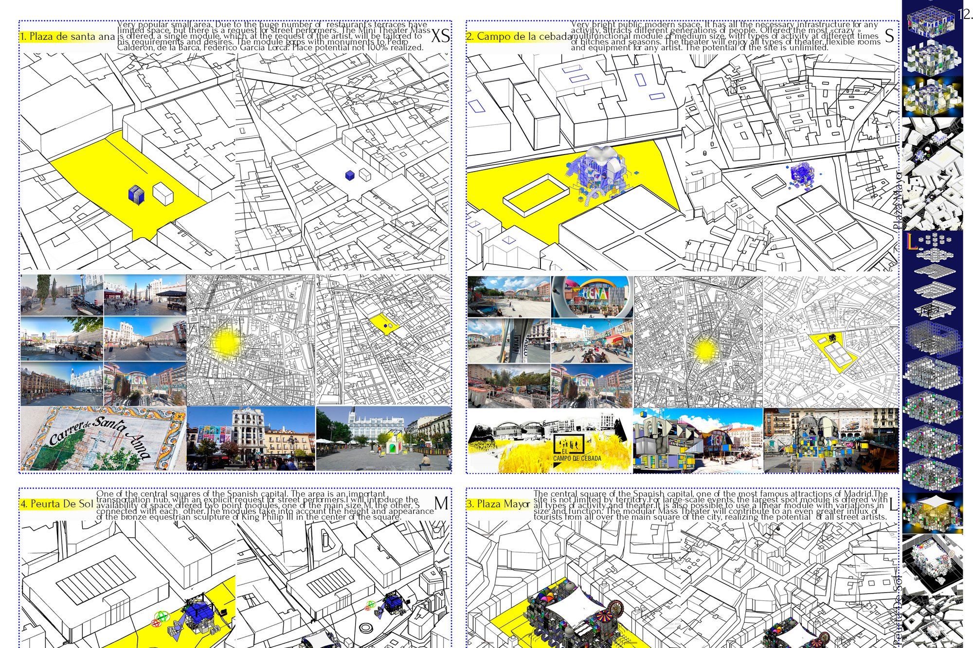 Map Integration in the city of Madrid