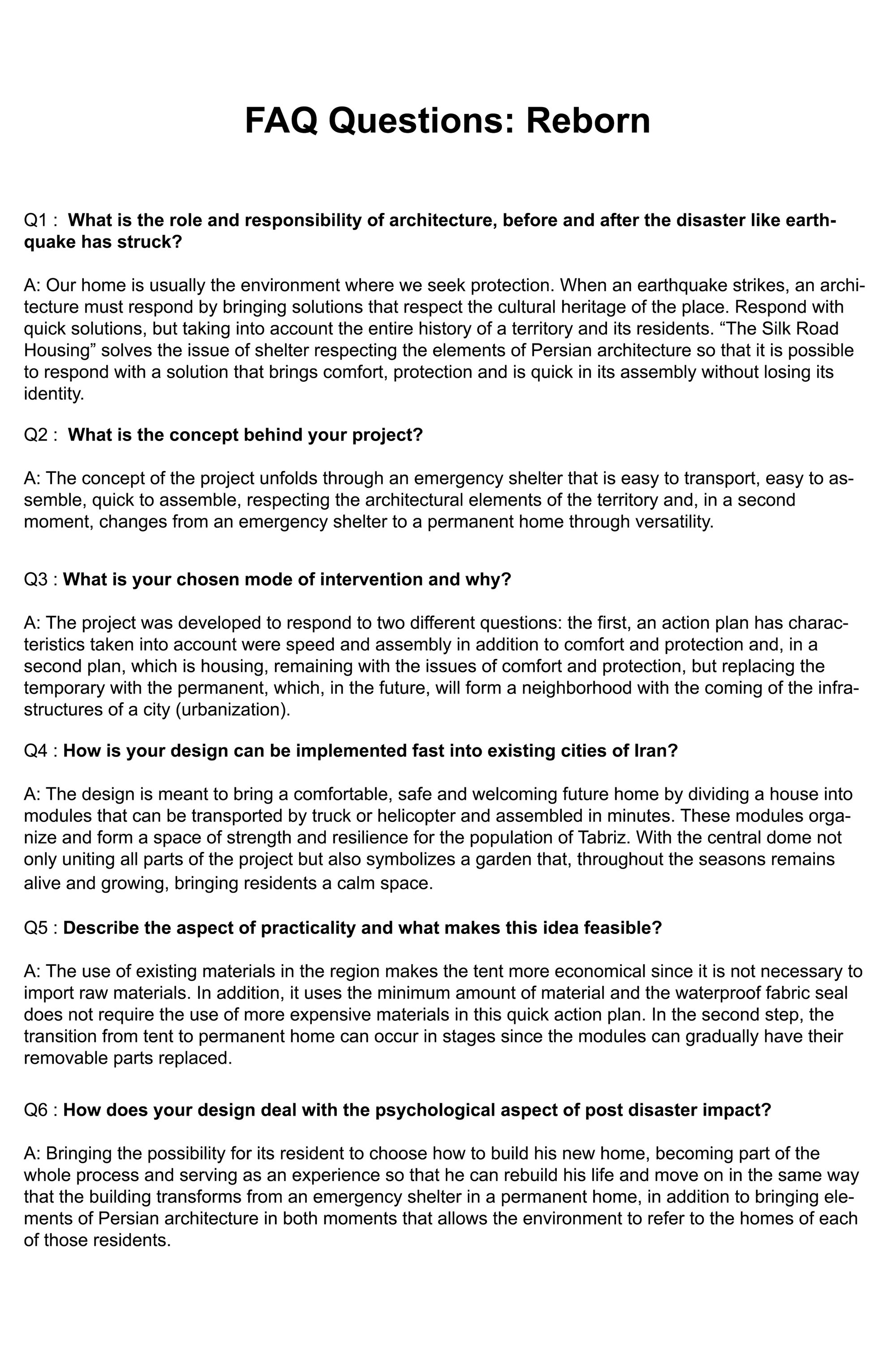 FAQ