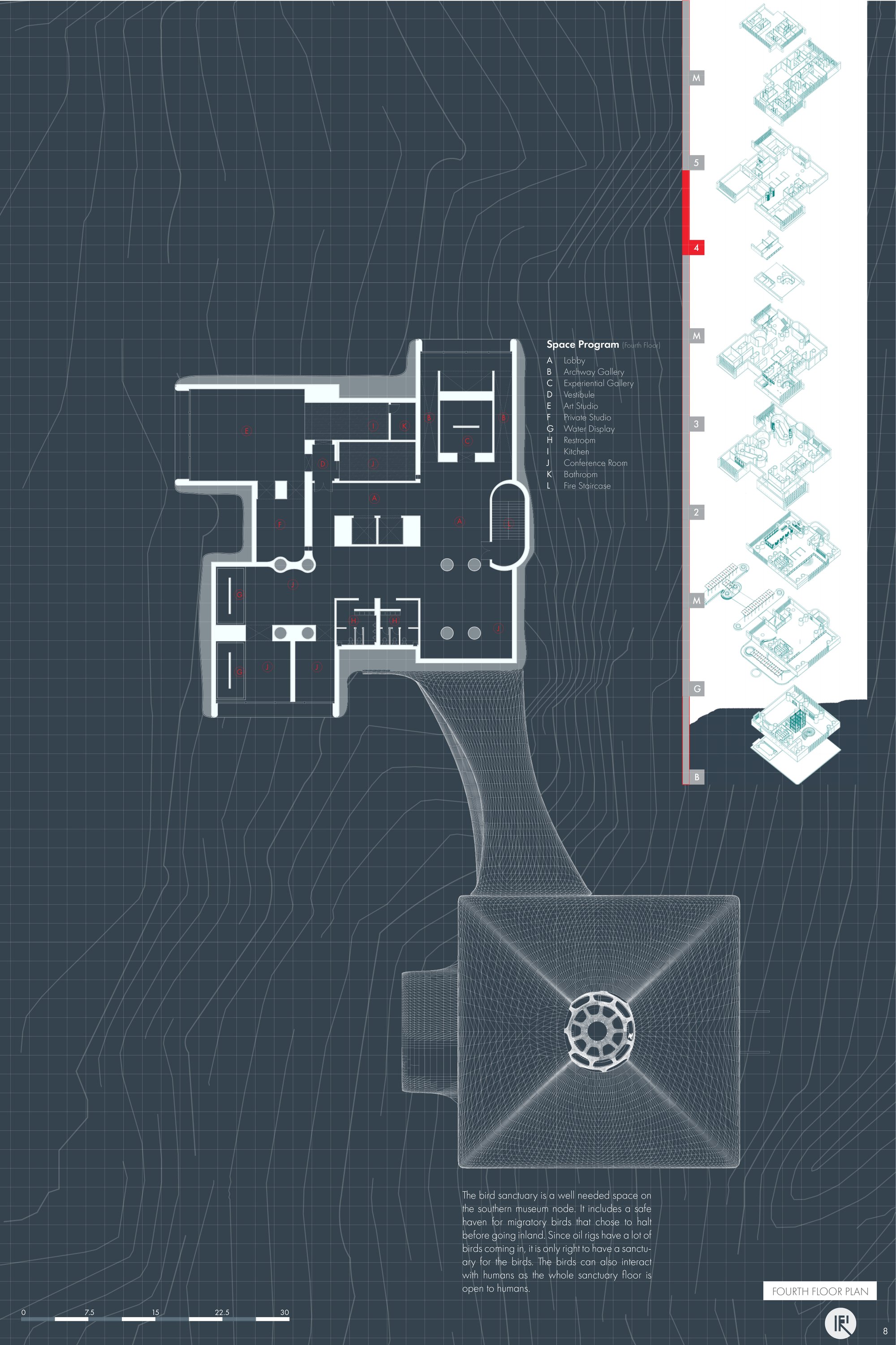 Fourth Floor Plan