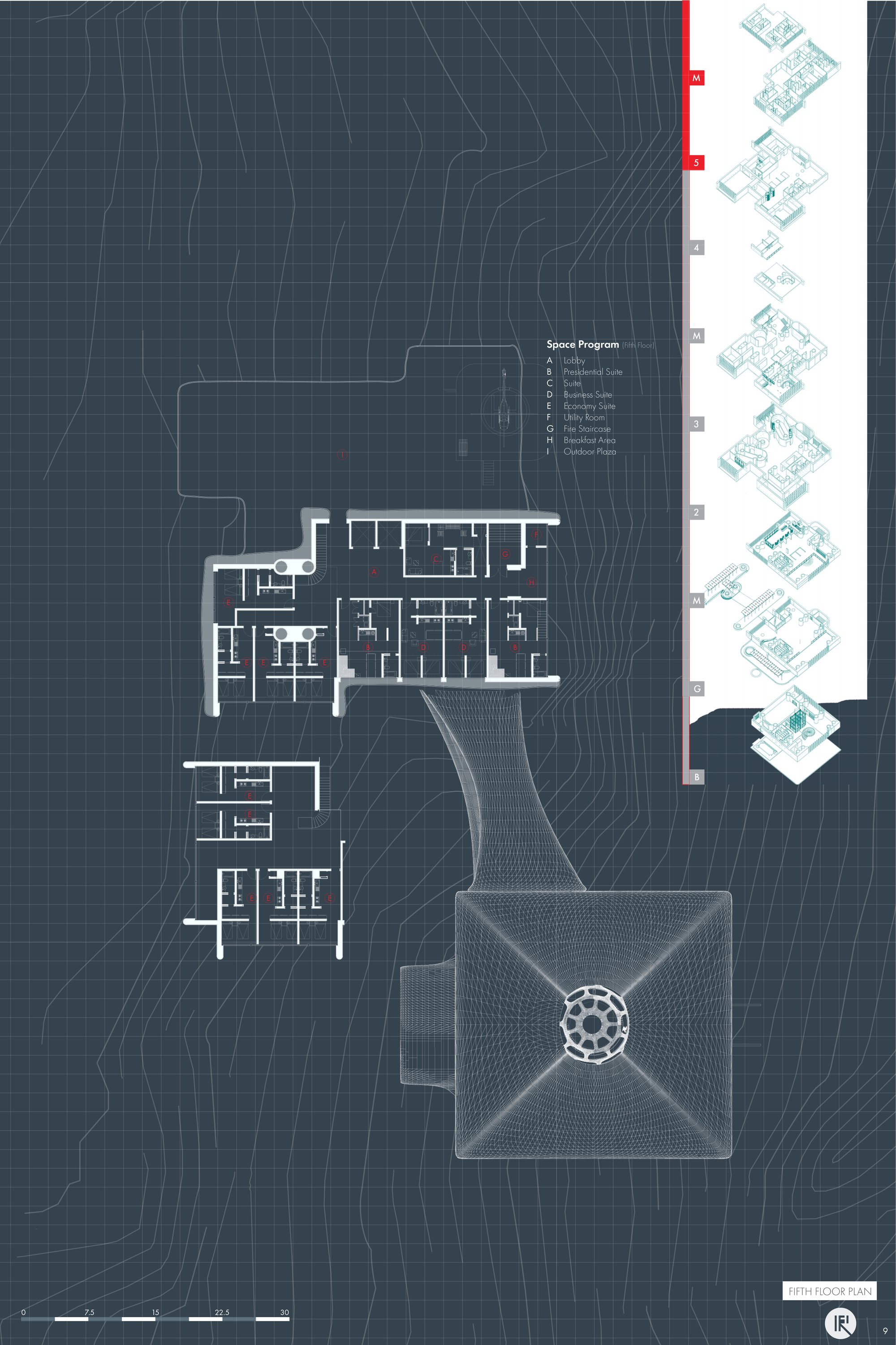 Fifth Floor Plan
