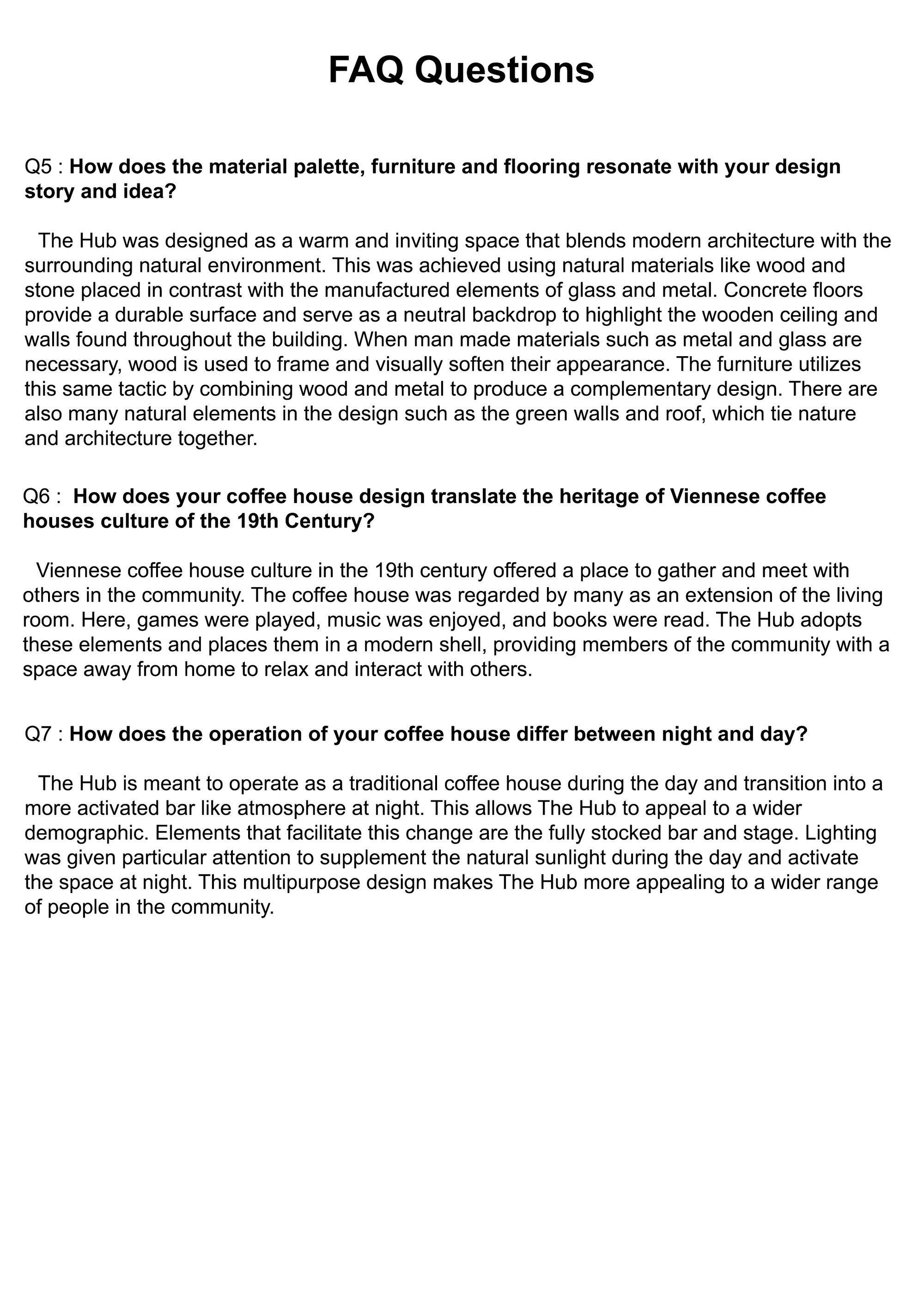 FAQ Sheet 2