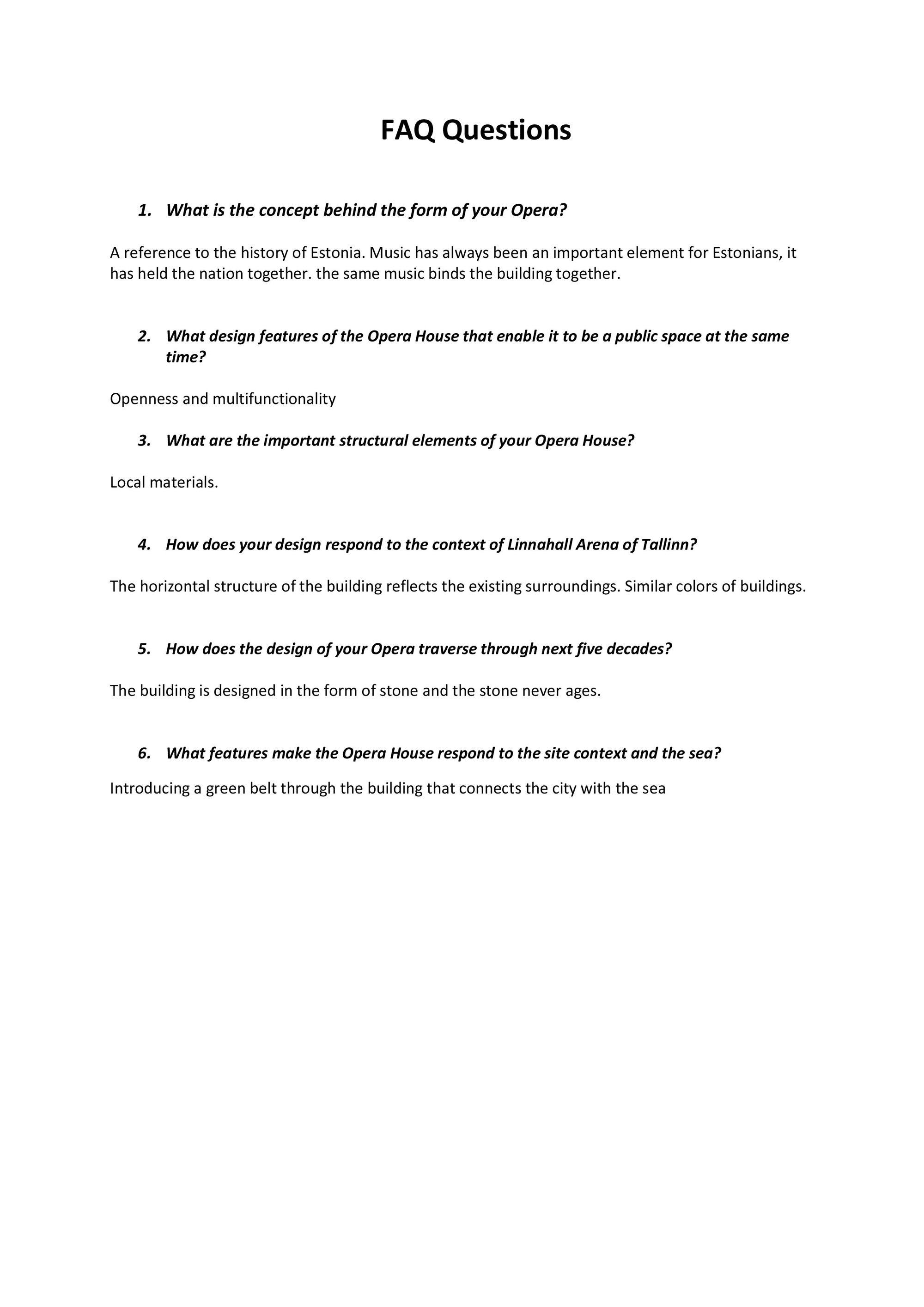 FAQ