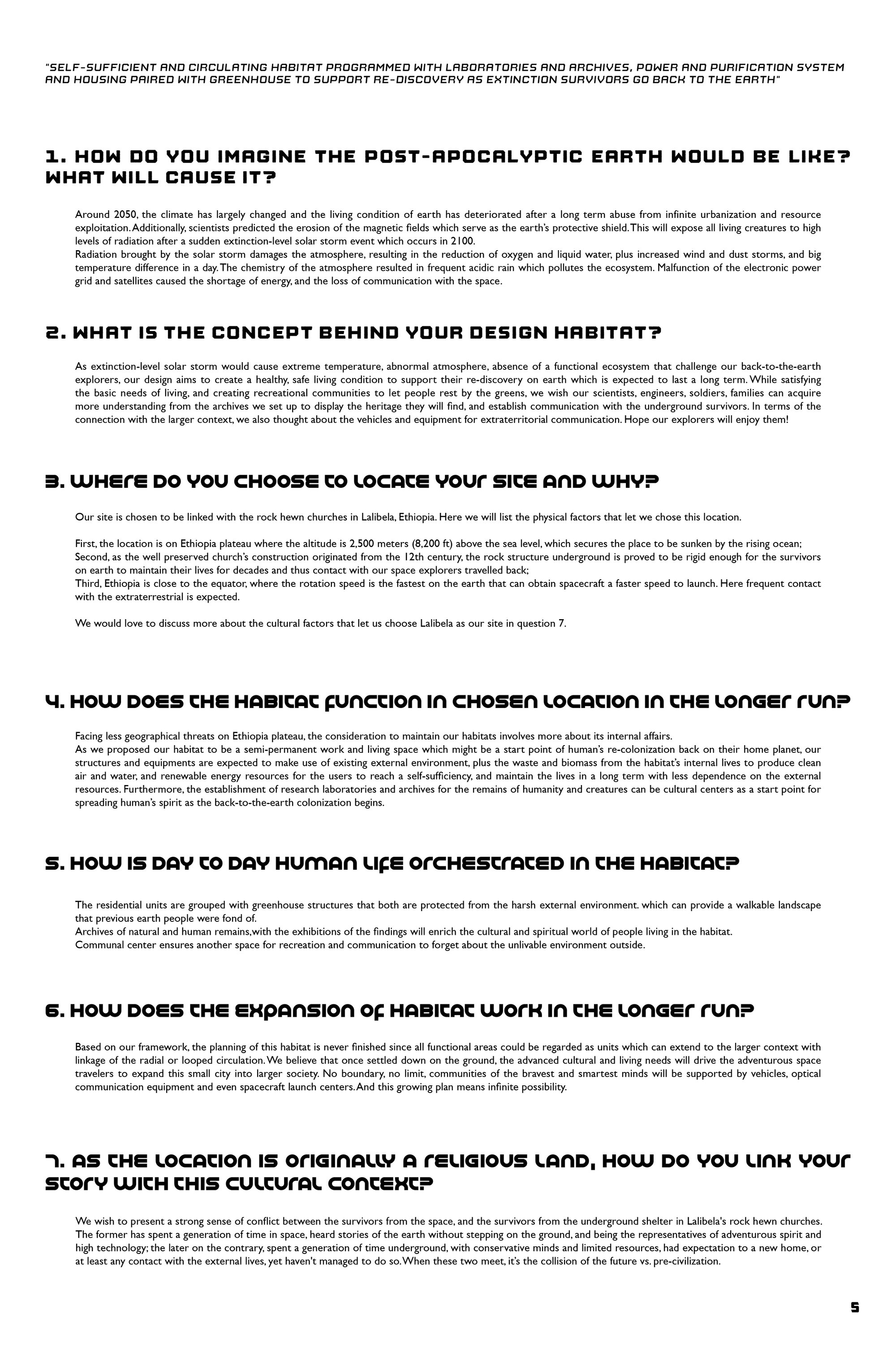 Neo-Covenant Q&A