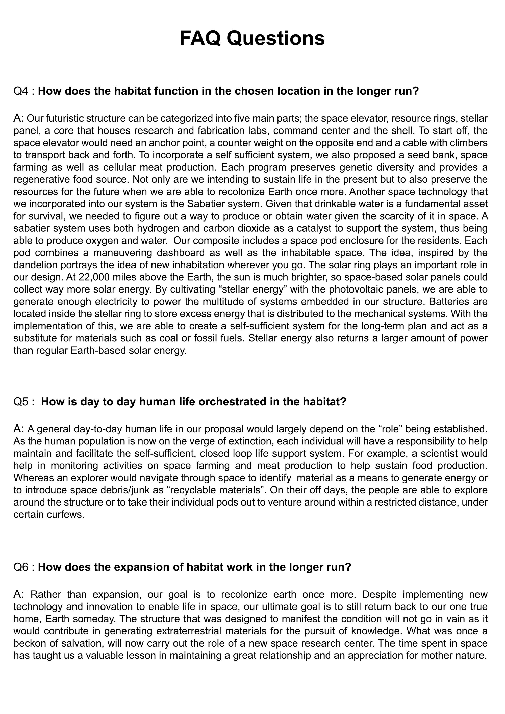 FAQ page 2