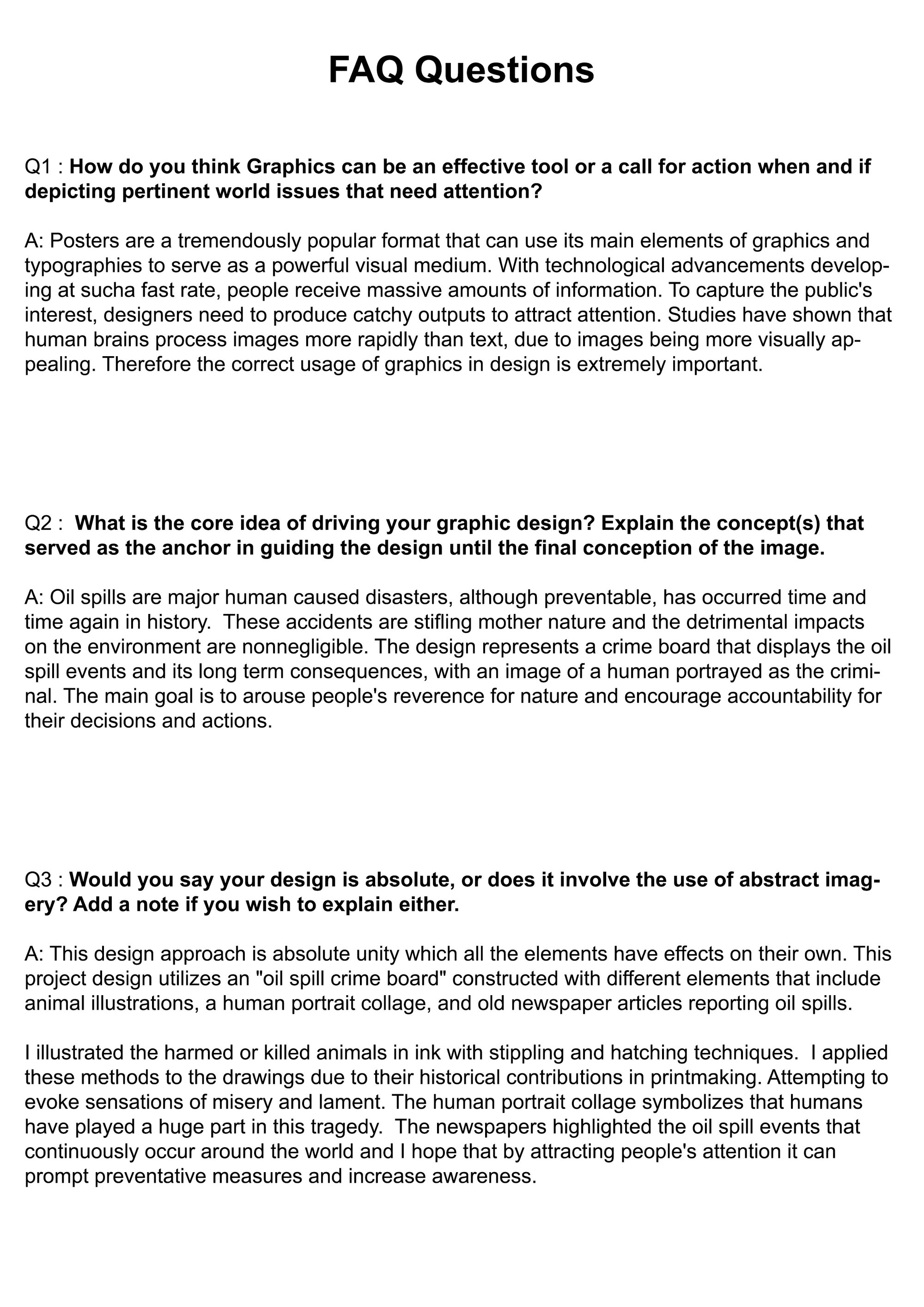FAQ Questions