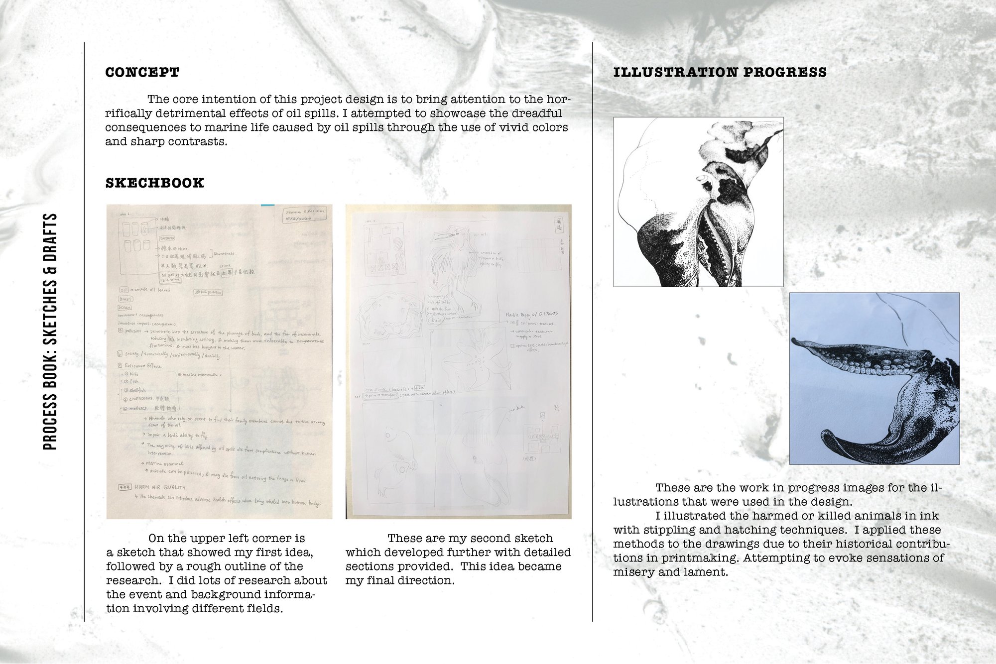 Process Book: Sketches & Drafts
