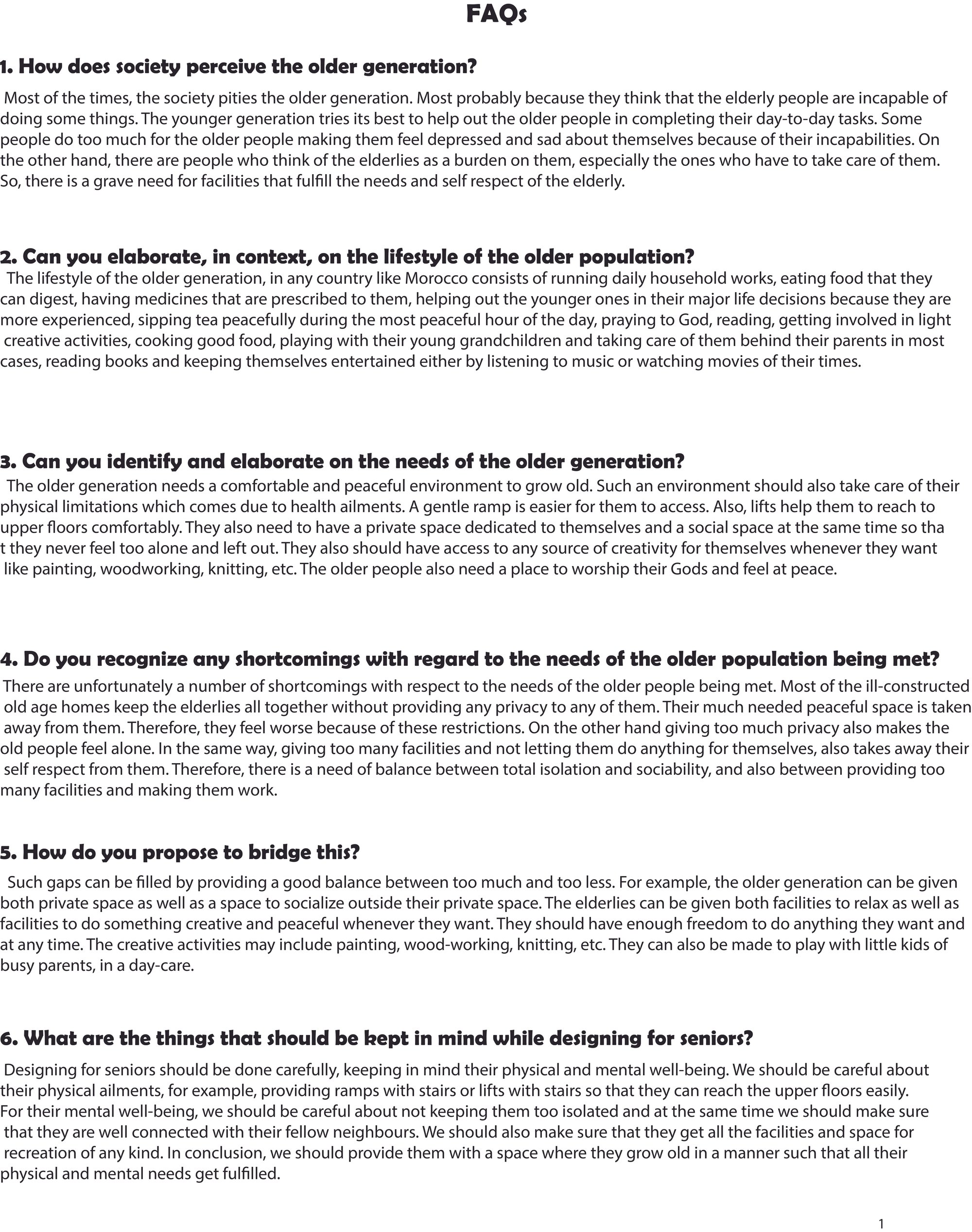 FAQs