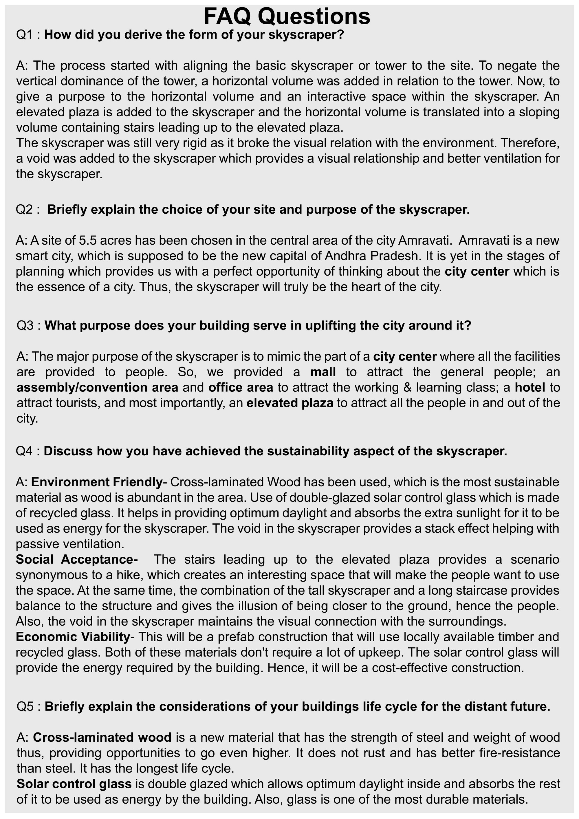 FAQ part 1