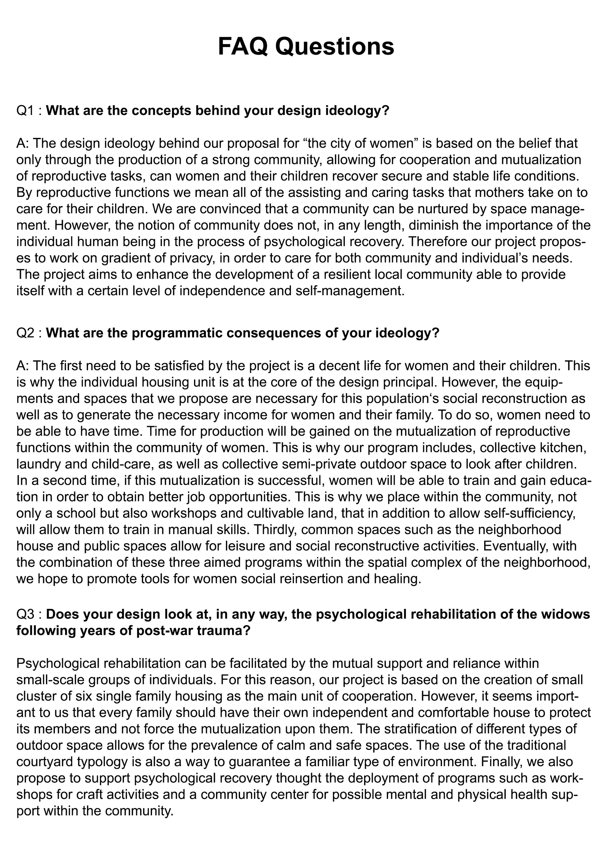 FAQ 1