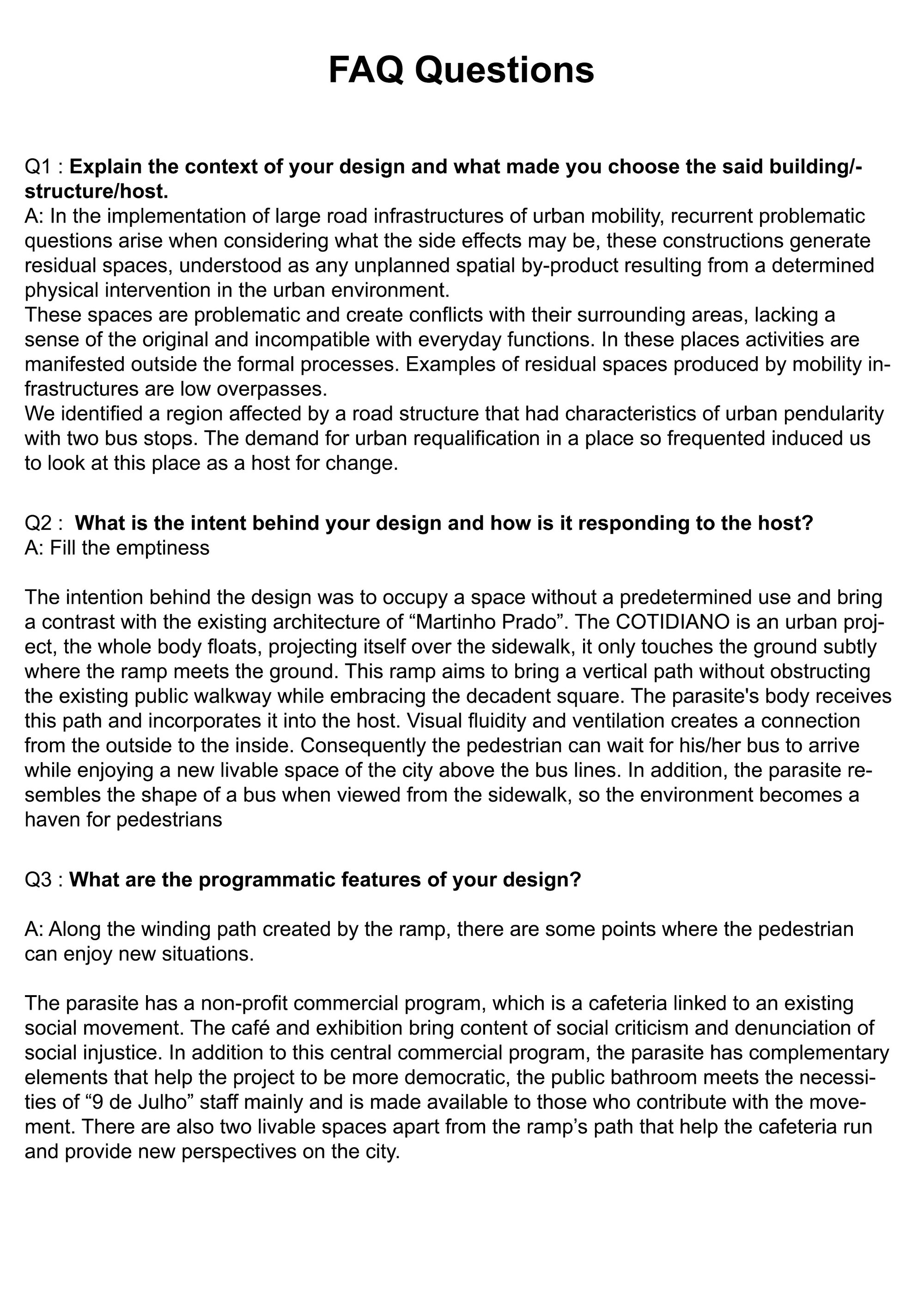 FAQ 1
