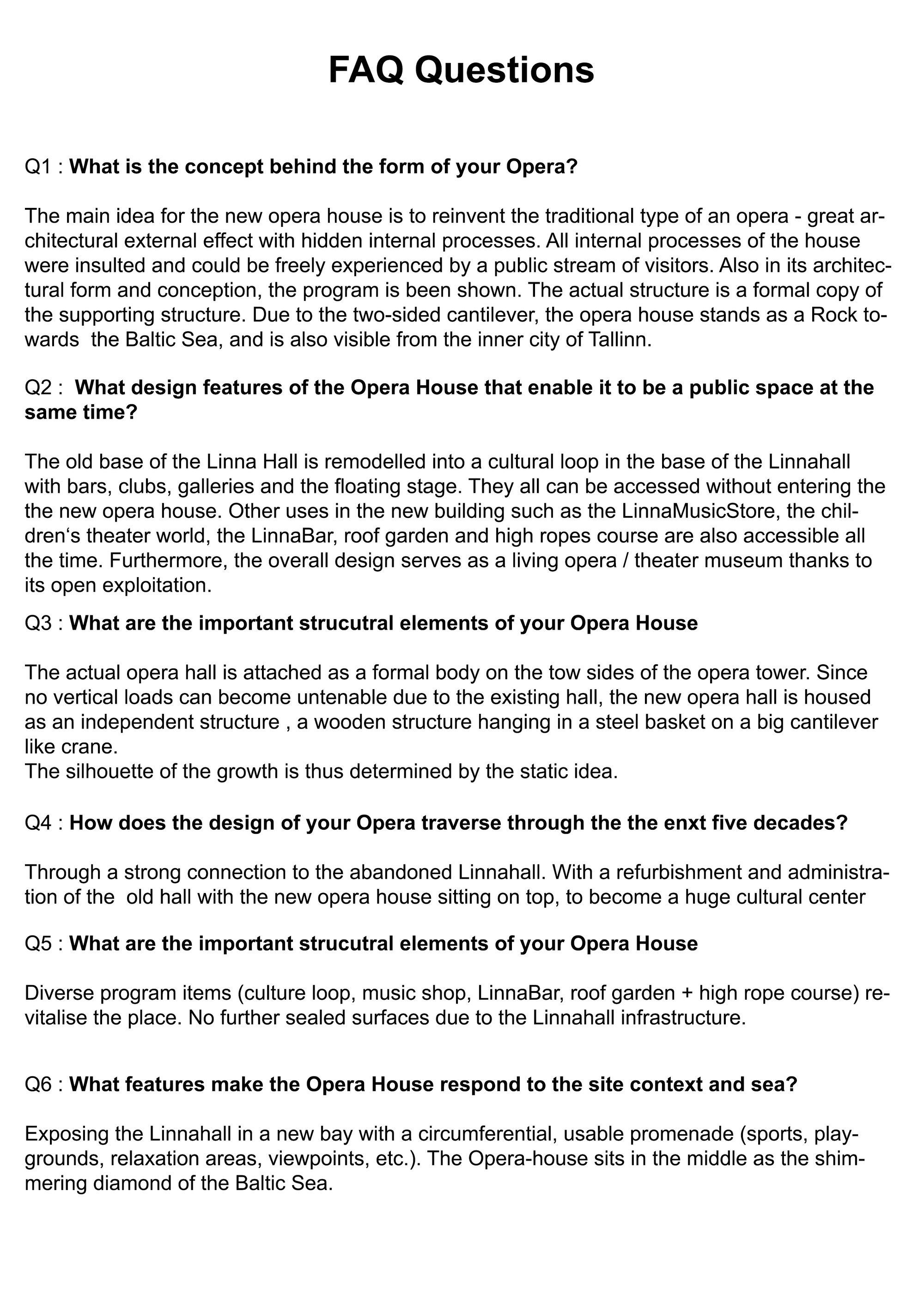 FAQs